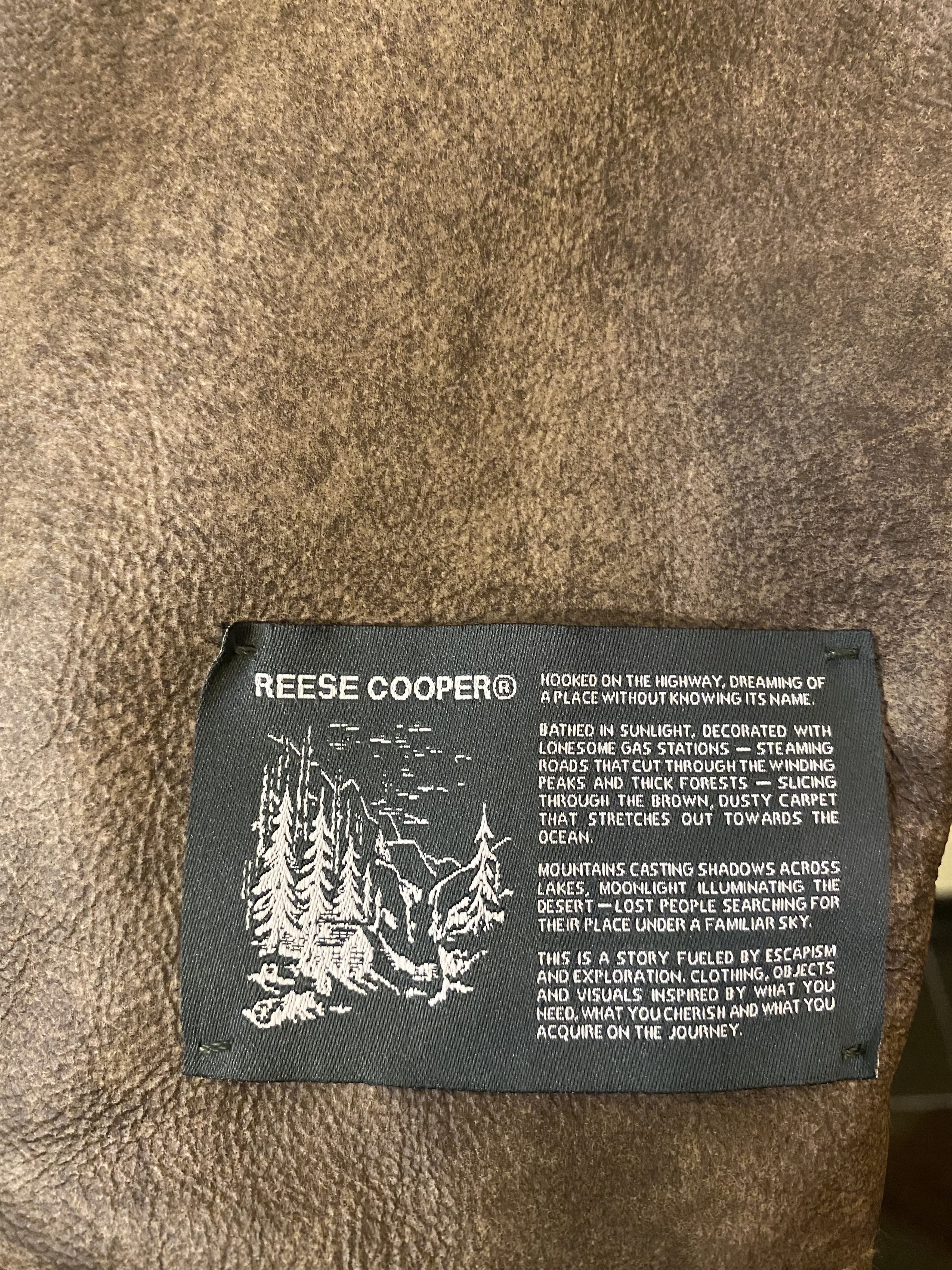 Reese Cooper RCI COMPASS LEATHER CARGO JACKET Size US L / EU 52-54 / 3 - 8 Thumbnail