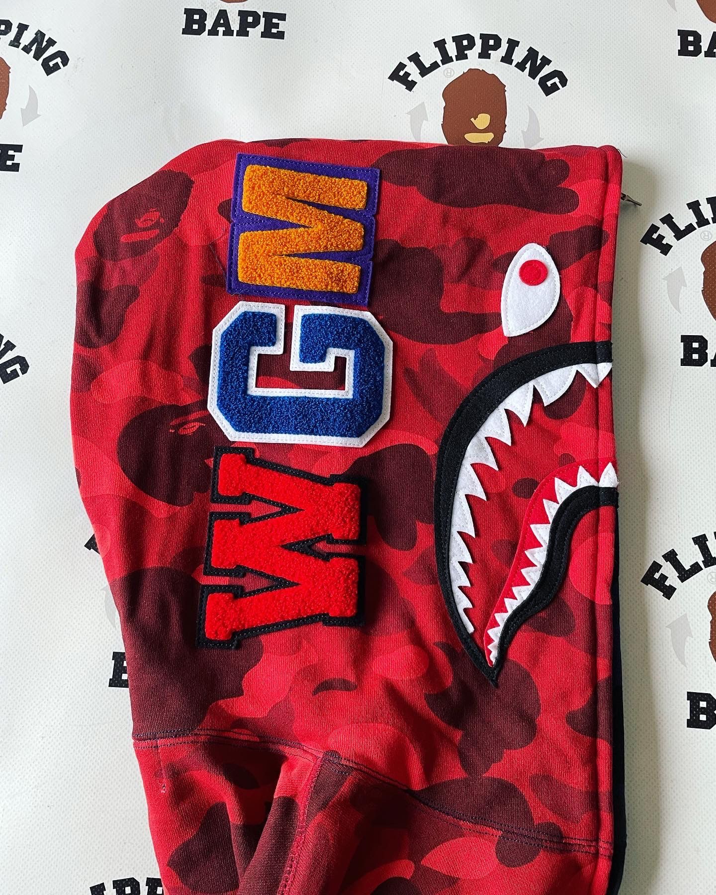 Bape BAPE COLOR CAMO SHARK FULL ZIP HOODIE SS22 Size US M / EU 48-50 / 2 - 4 Thumbnail