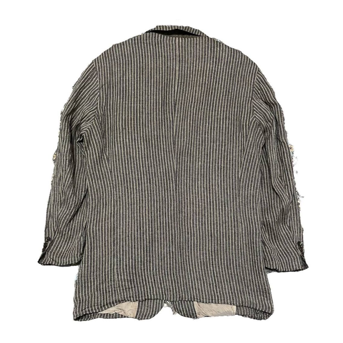 Hugo Boss Vintage Hugo Boss Hickory Striped Blazer Coat Size US M / EU 48-50 / 2 - 13 Thumbnail