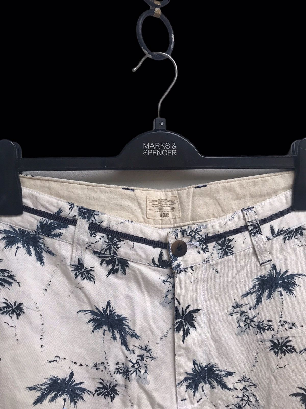 Japanese Brand 🔥Oil Cake Hawaiian Styles Short Pants Size US 34 / EU 50 - 4 Thumbnail