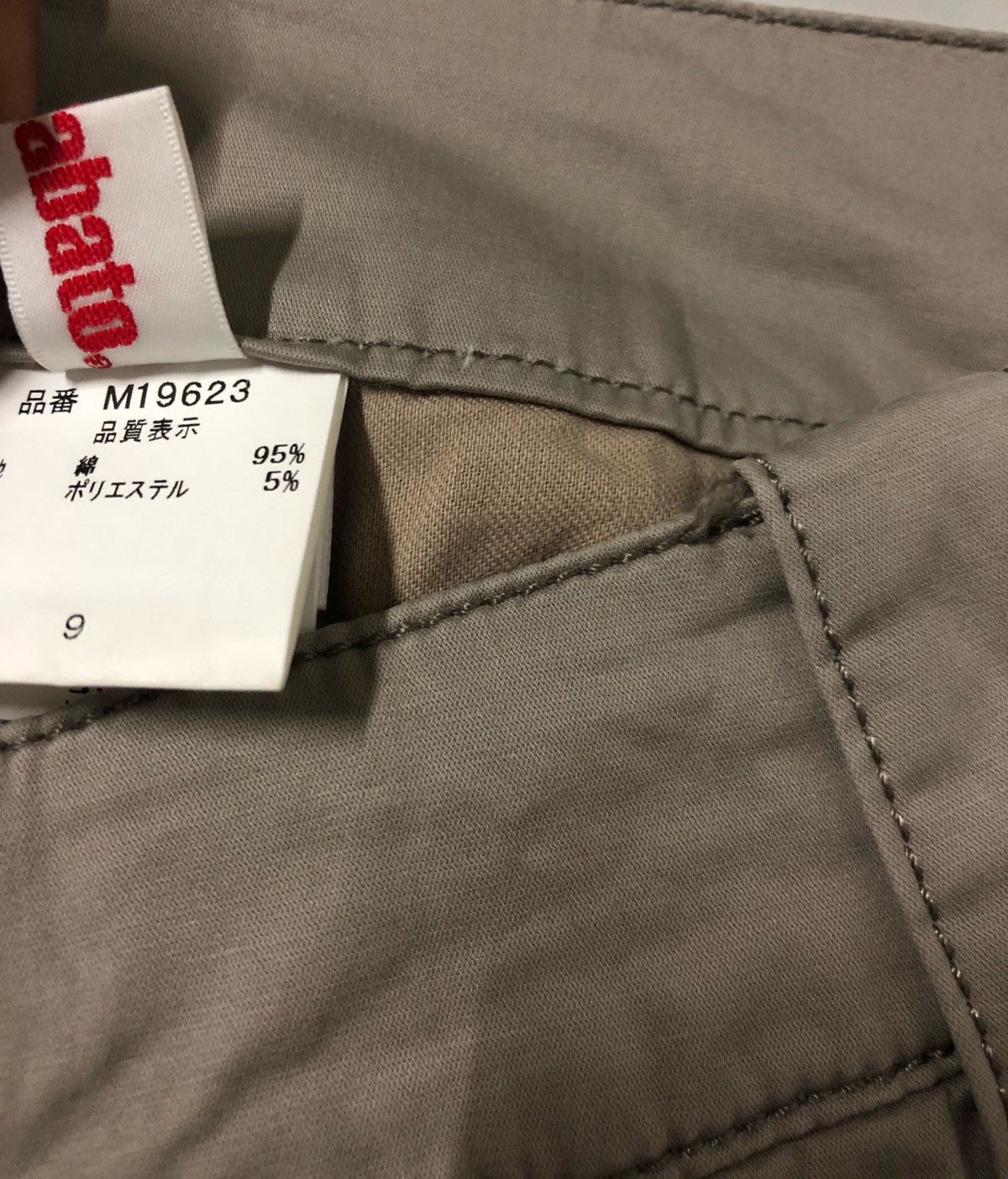 Japanese Brand × Vintage 🔥Ave Sabato Nice Cargo Slack Styles Sweatpants Size US 28 / EU 44 - 6 Thumbnail