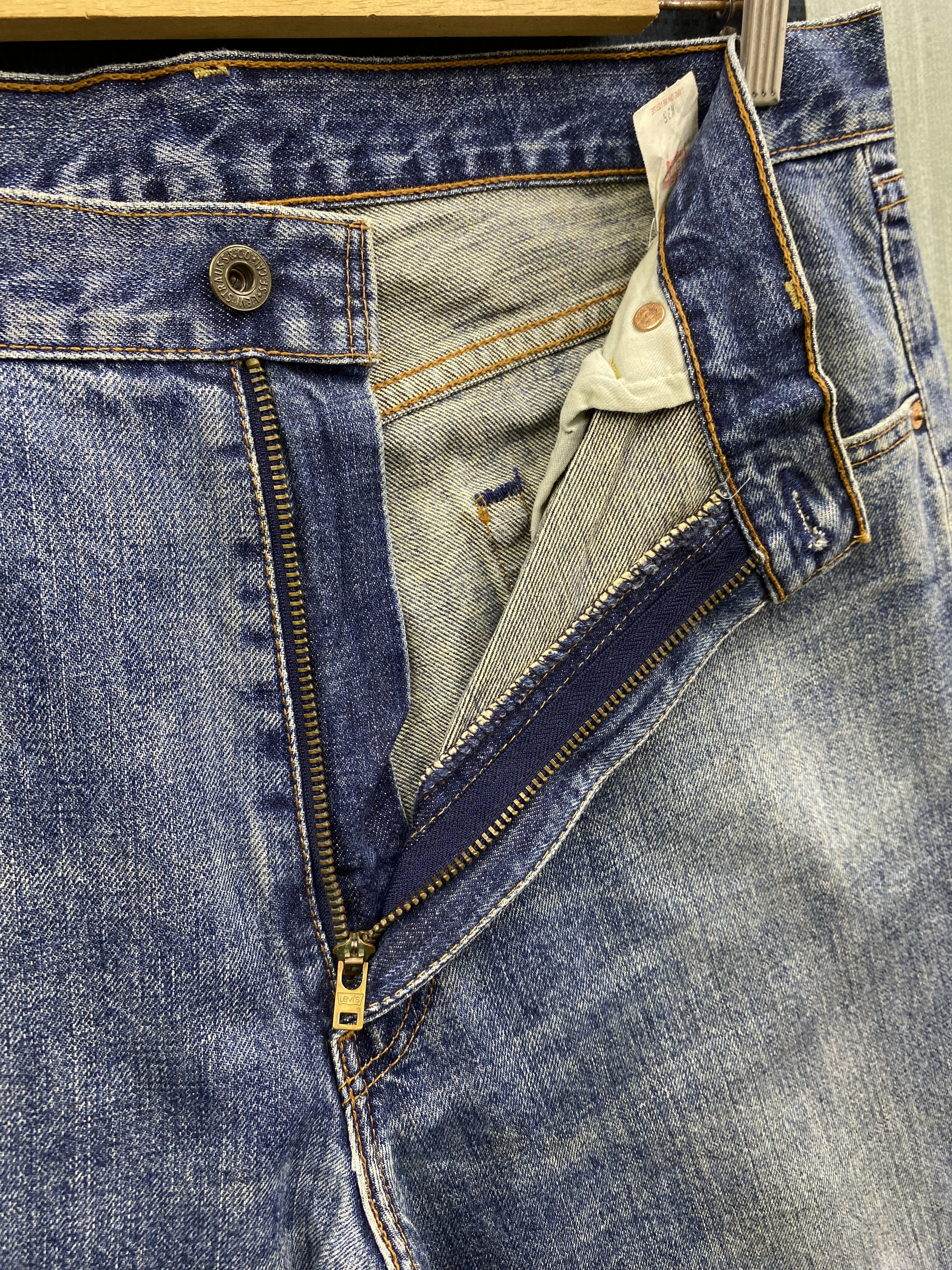 Levi's Vintage Levi's 503 Faded Blue Denim Jean Pant Size US 36 / EU 52 - 8 Thumbnail