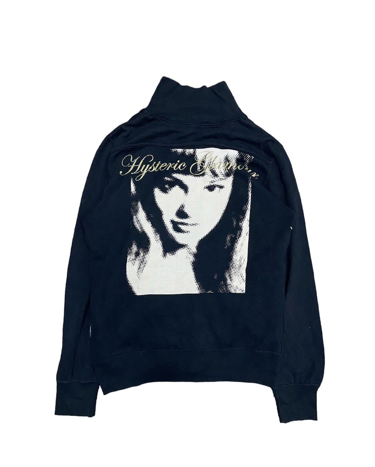 iconic pinup girl point cloud print