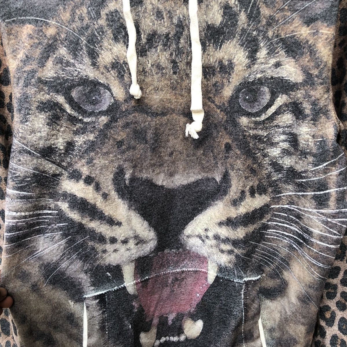 Japanese Brand JAPANESE BRAND 2#1 GRAFIK FULL PRINT LEOPARD SWEATHIRT Size US M / EU 48-50 / 2 - 1 Thumbnail