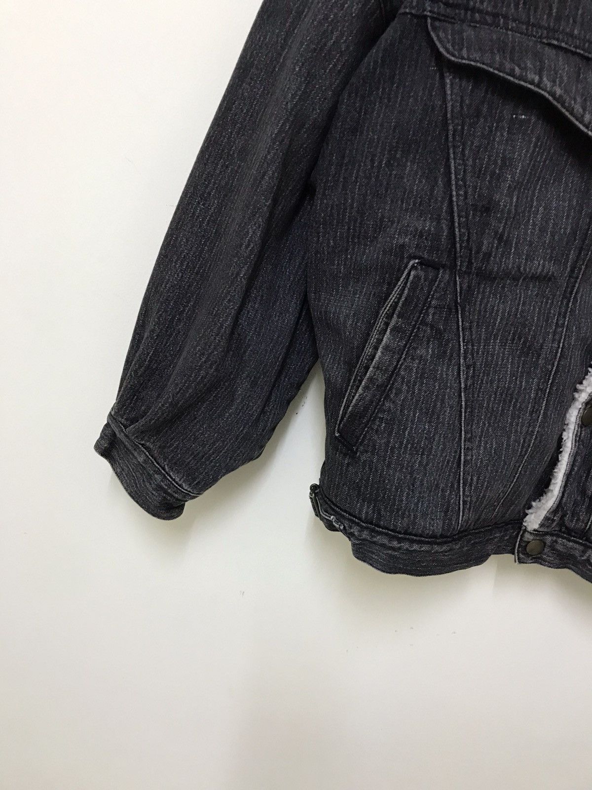 Edwin Vintage Edwin Sherpa Denim Jacket Size US M / EU 48-50 / 2 - 7 Thumbnail