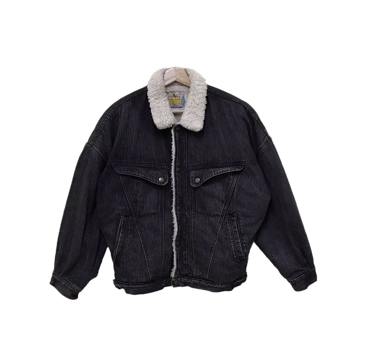 Edwin Vintage Edwin Sherpa Denim Jacket Size US M / EU 48-50 / 2 - 2 Thumbnail
