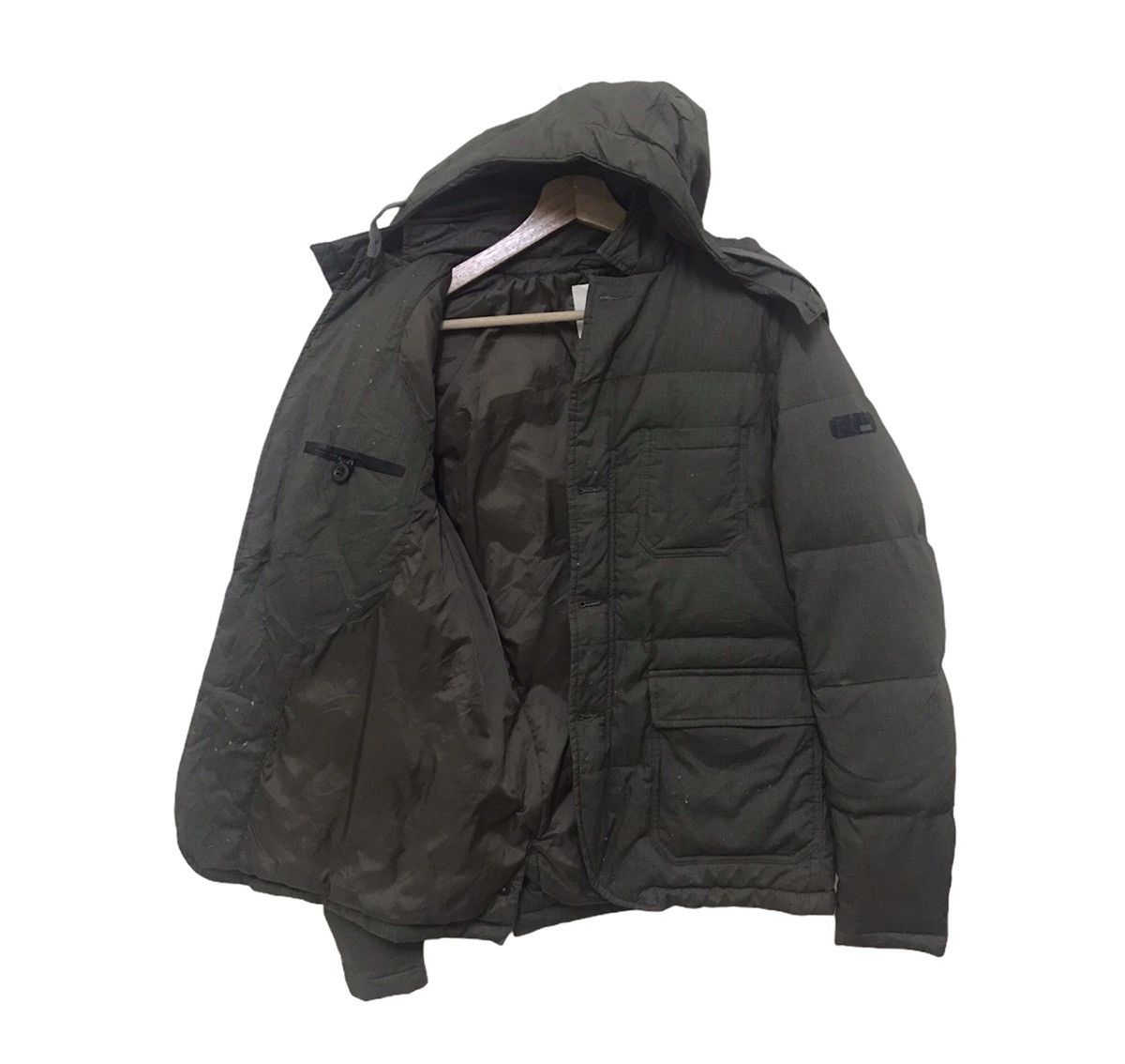 Diesel × Vintage Vintage Diesel Hoodie Puffer Jacket Size US M / EU 48-50 / 2 - 2 Thumbnail