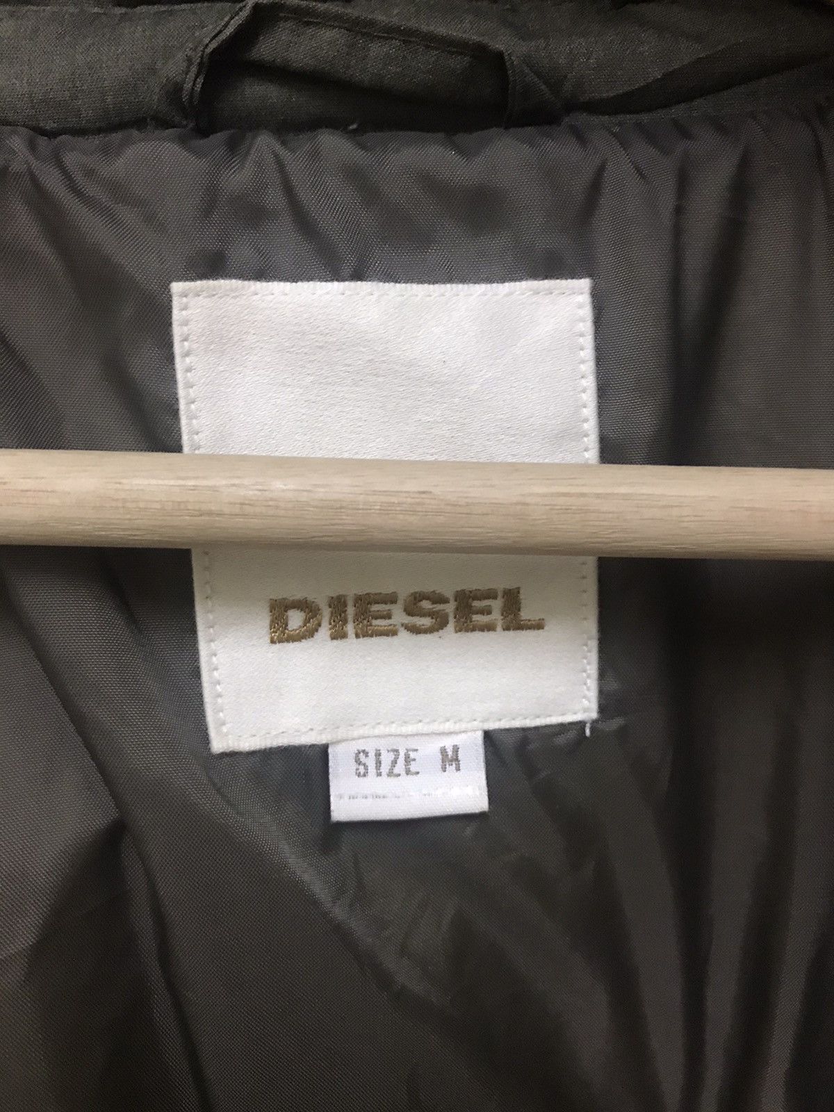 Diesel × Vintage Vintage Diesel Hoodie Puffer Jacket Size US M / EU 48-50 / 2 - 8 Thumbnail