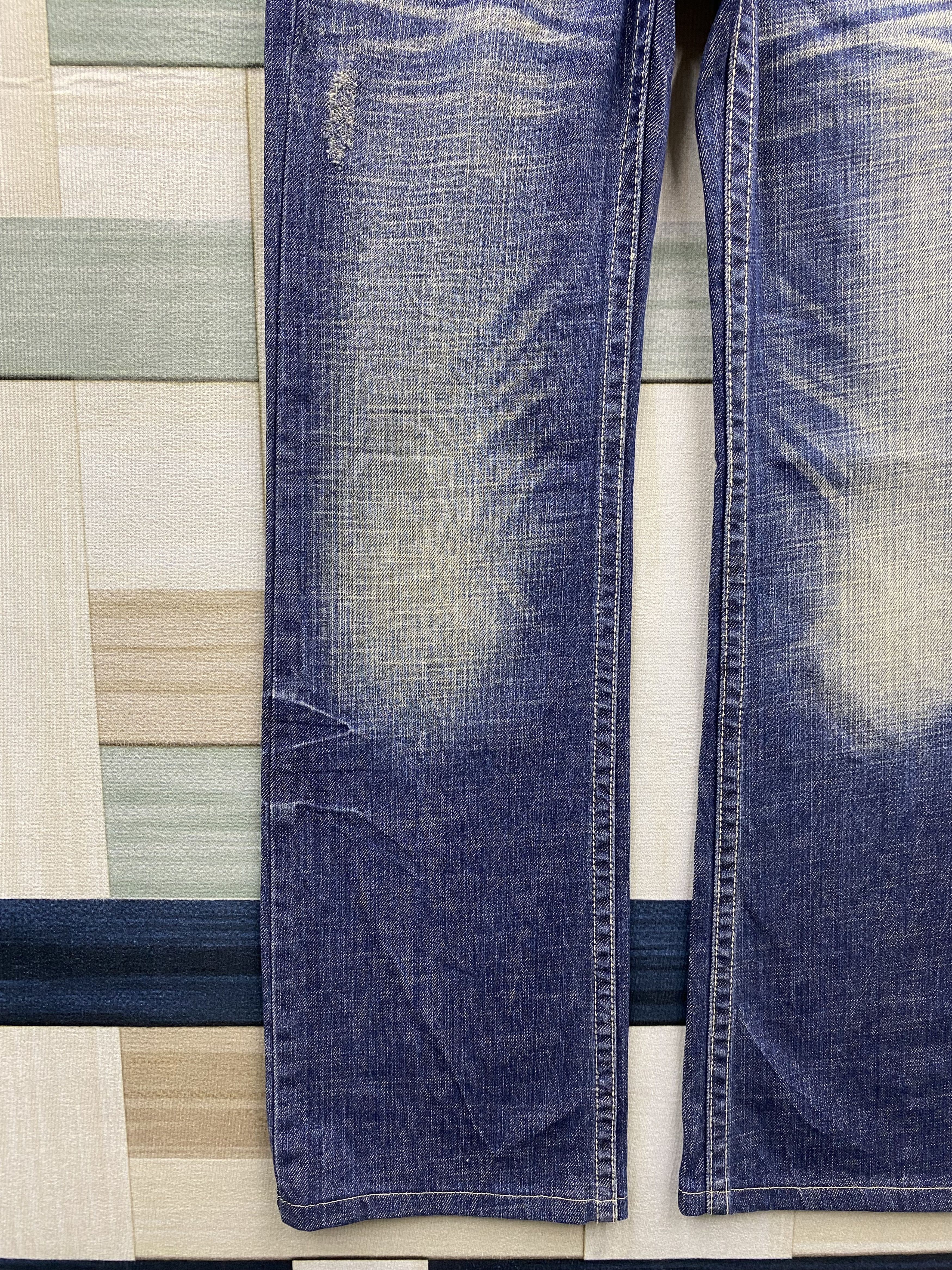 Japanese Brand Japanese Brand Red Pepper Wide Leg Denim Jean Size 29" - 9 Thumbnail