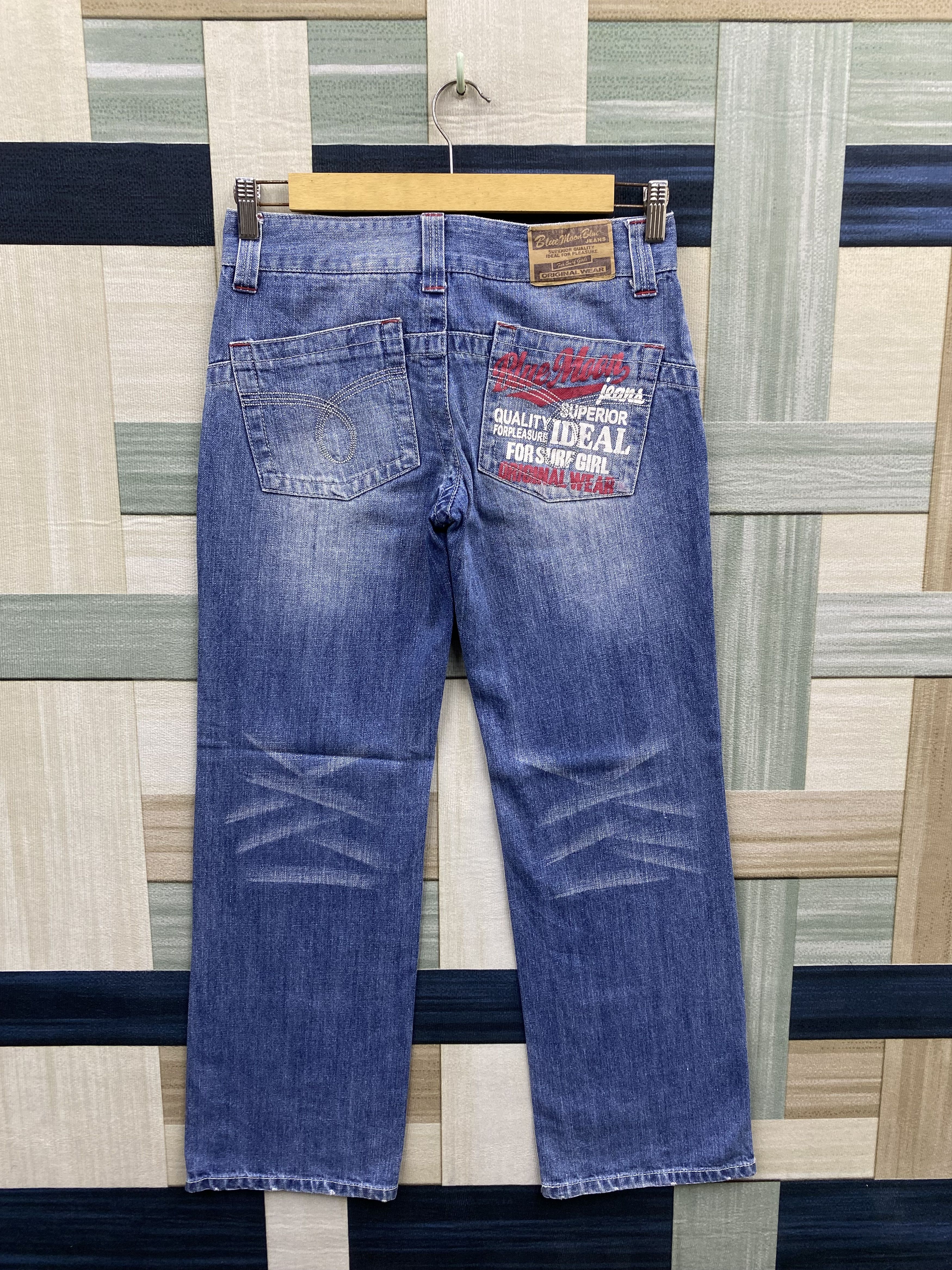 Japanese Brand × Vintage Japanese Brand Blue Moon Blue Denim Jean Size US 30 / EU 46 - 2 Thumbnail