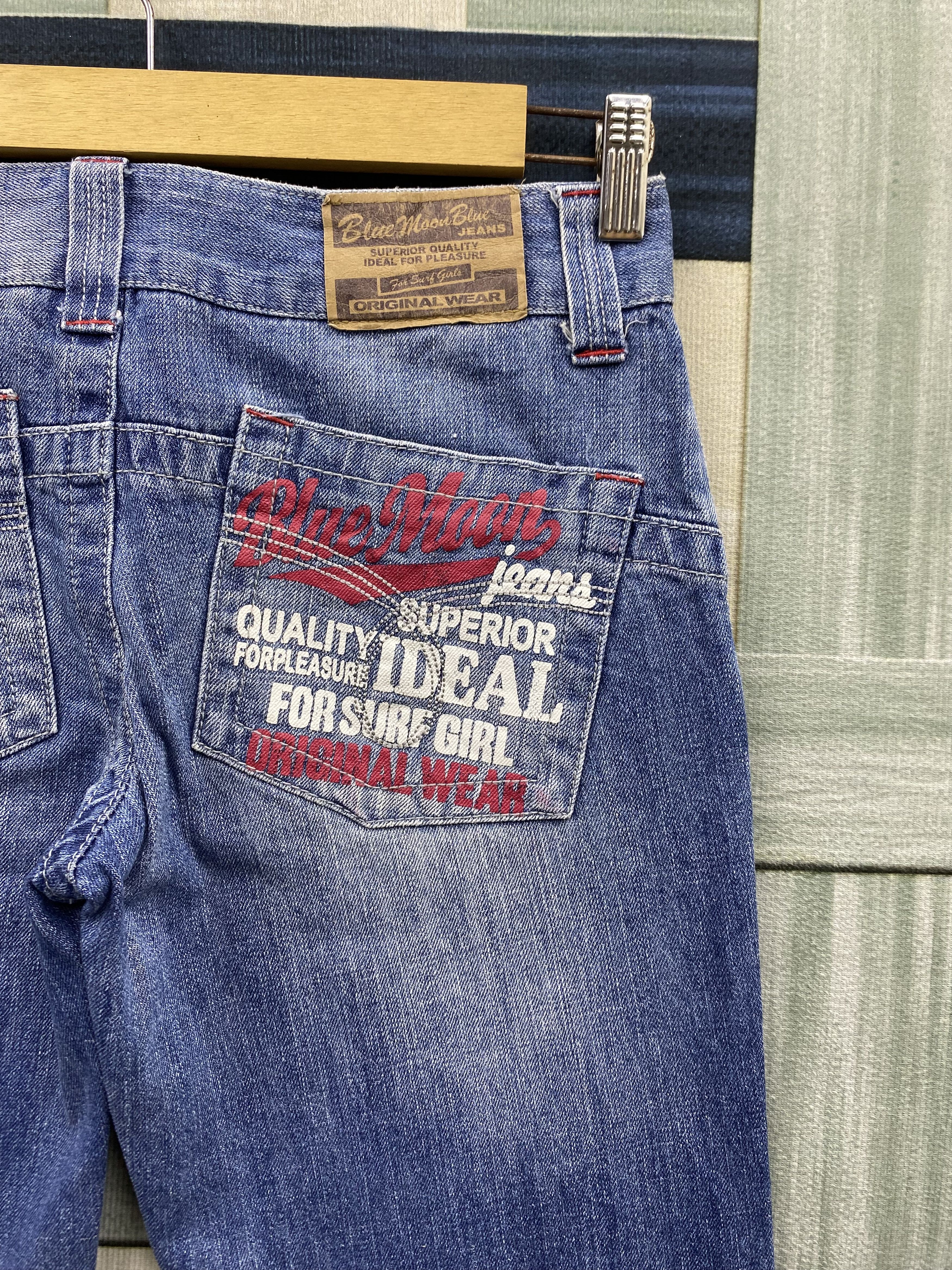 Japanese Brand × Vintage Japanese Brand Blue Moon Blue Denim Jean Size US 30 / EU 46 - 14 Thumbnail