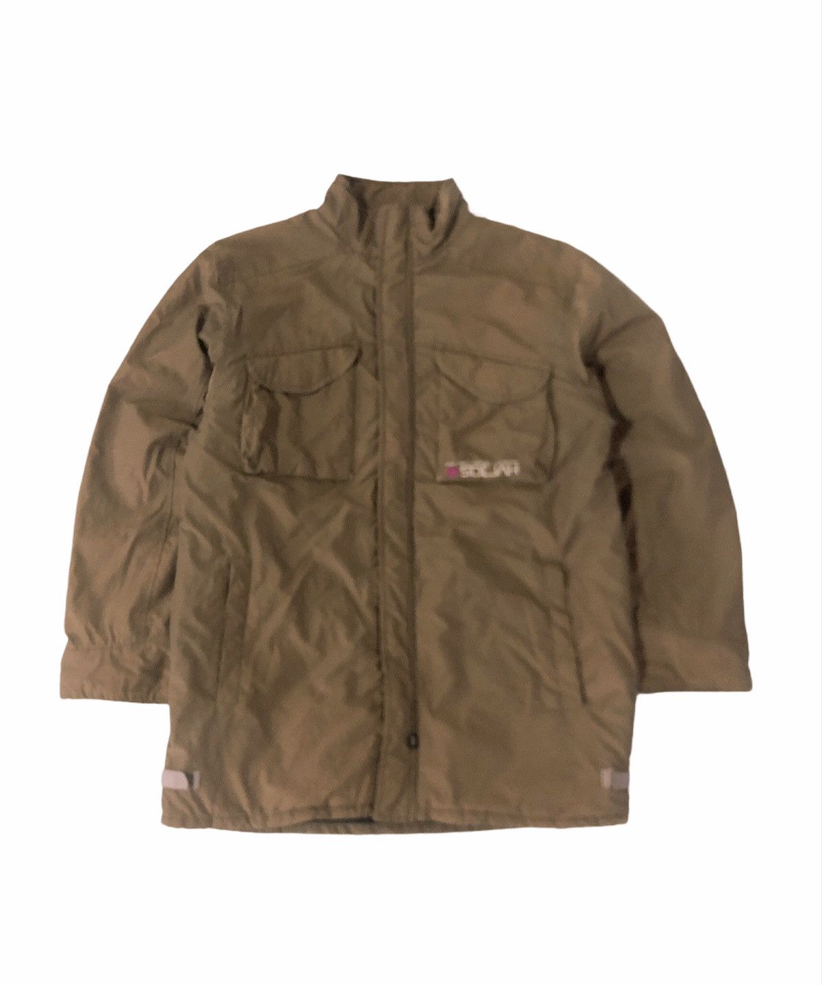 image of Vintage Soljah Multy Pocket Jacket in Brown, Men's (Size Large)