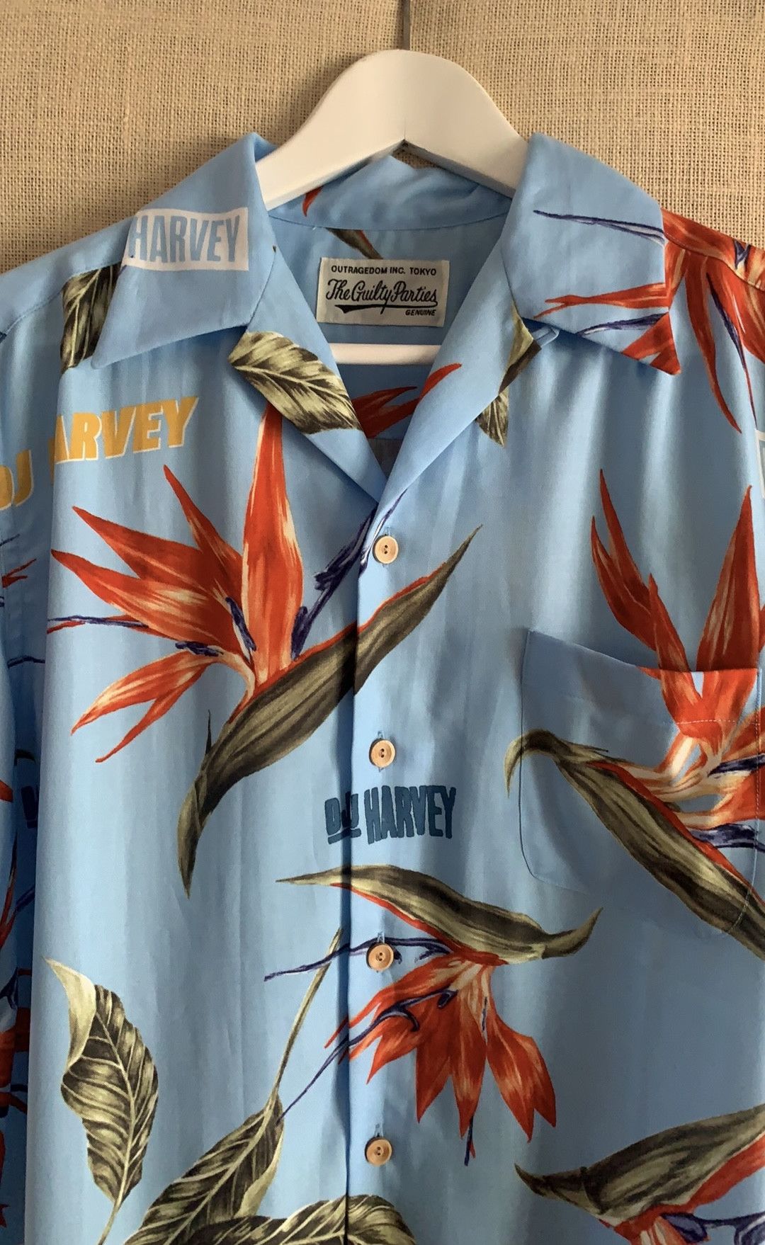 Wacko Maria NWOT guilty parties DJ Harvey camp collar floral shirt Size US M / EU 48-50 / 2 - 2 Thumbnail
