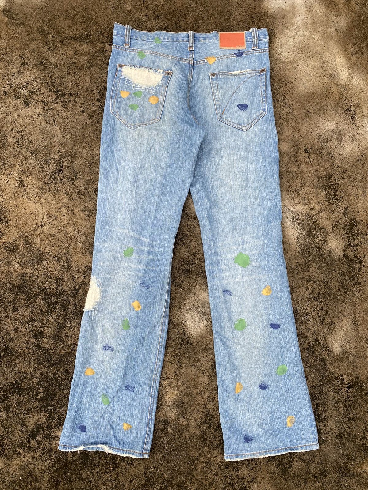 20471120 🖤BLACKFRIDAY🖤Japanese Unknown Denim Painted Like Kapital Size US 30 / EU 46 - 3 Thumbnail