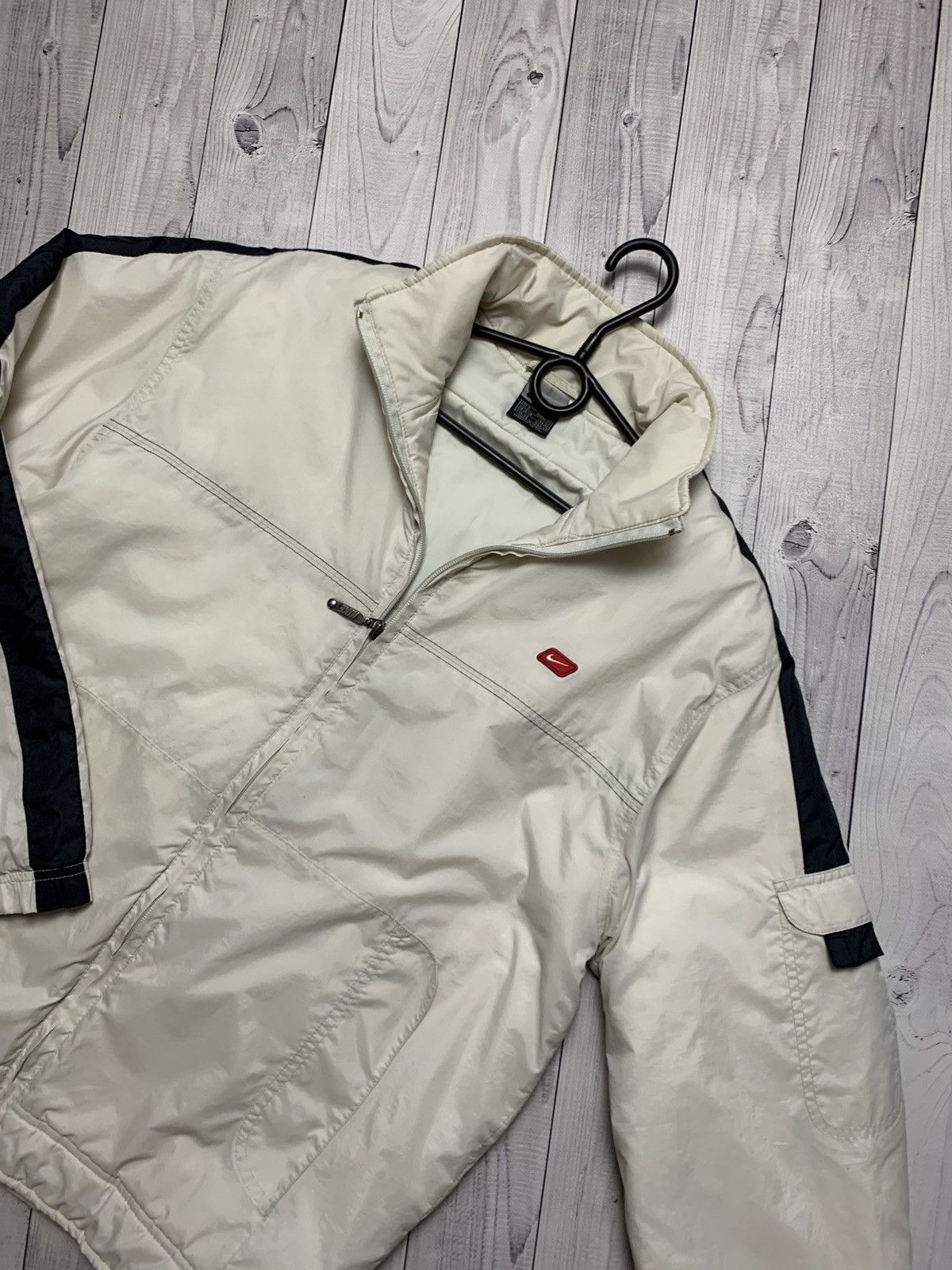 Nike × Vintage Vintage Nike jacket size S red logo swoosh Size US S / EU 44-46 / 1 - 3 Thumbnail