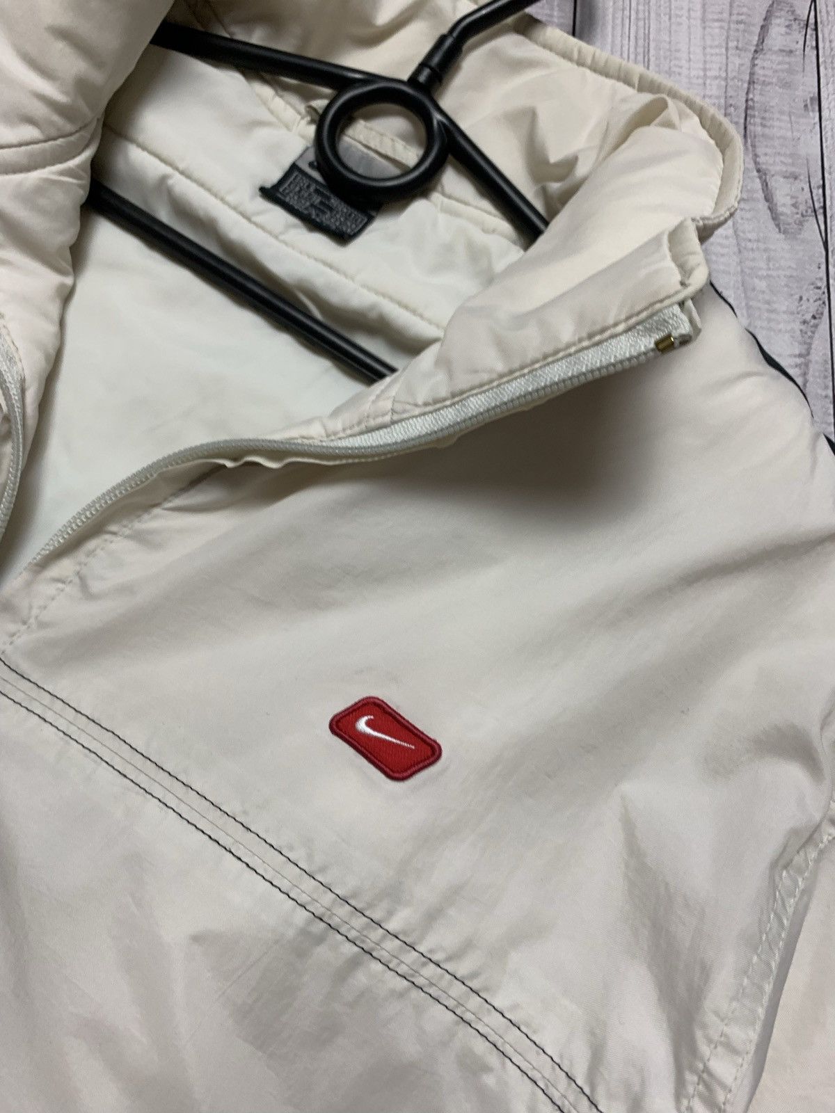 Nike × Vintage Vintage Nike jacket size S red logo swoosh Size US S / EU 44-46 / 1 - 4 Thumbnail