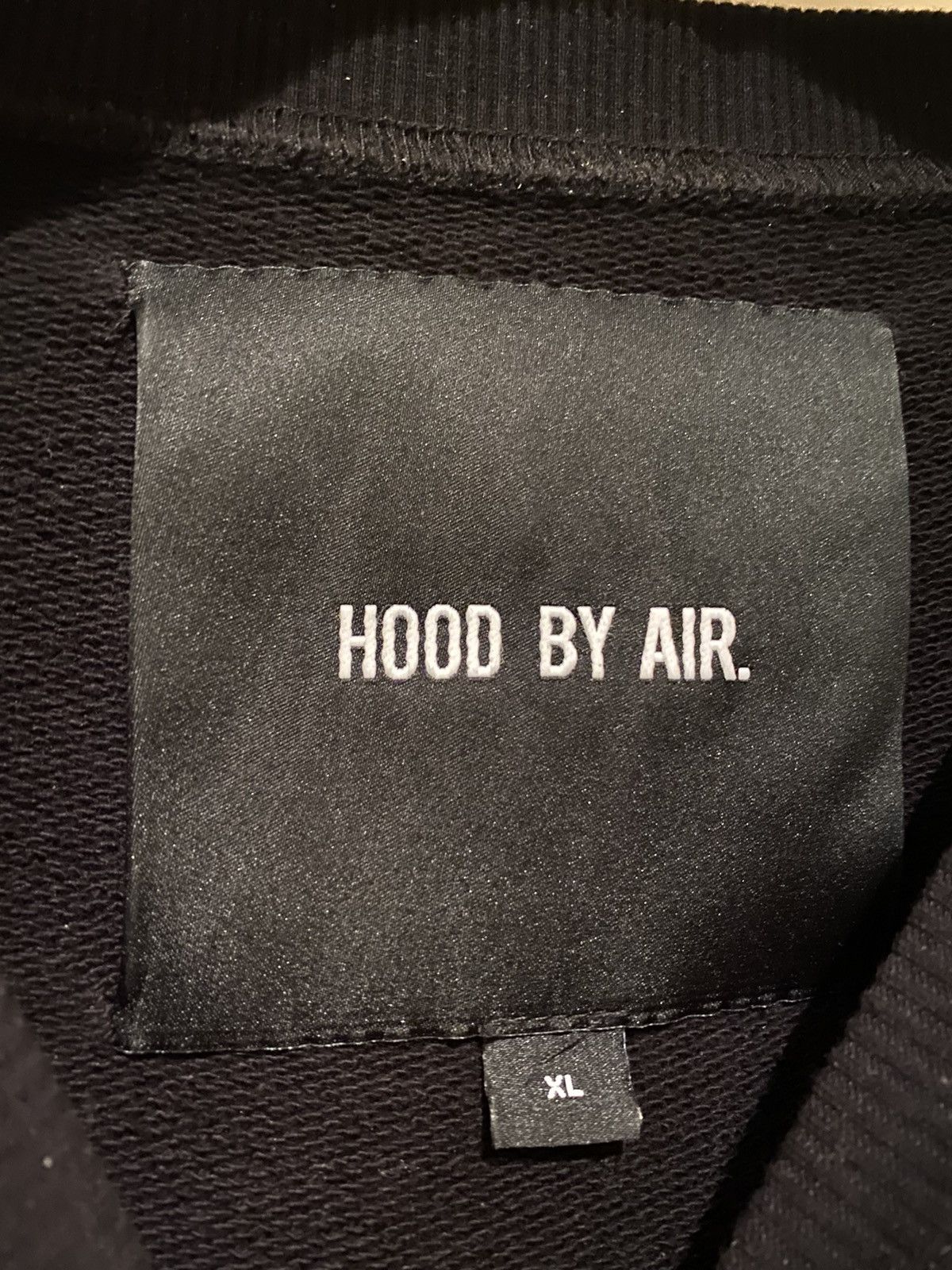 Hood By Air ss2021 Logo long sleeves oversized sweatshirt black Size US XL / EU 56 / 4 - 4 Thumbnail