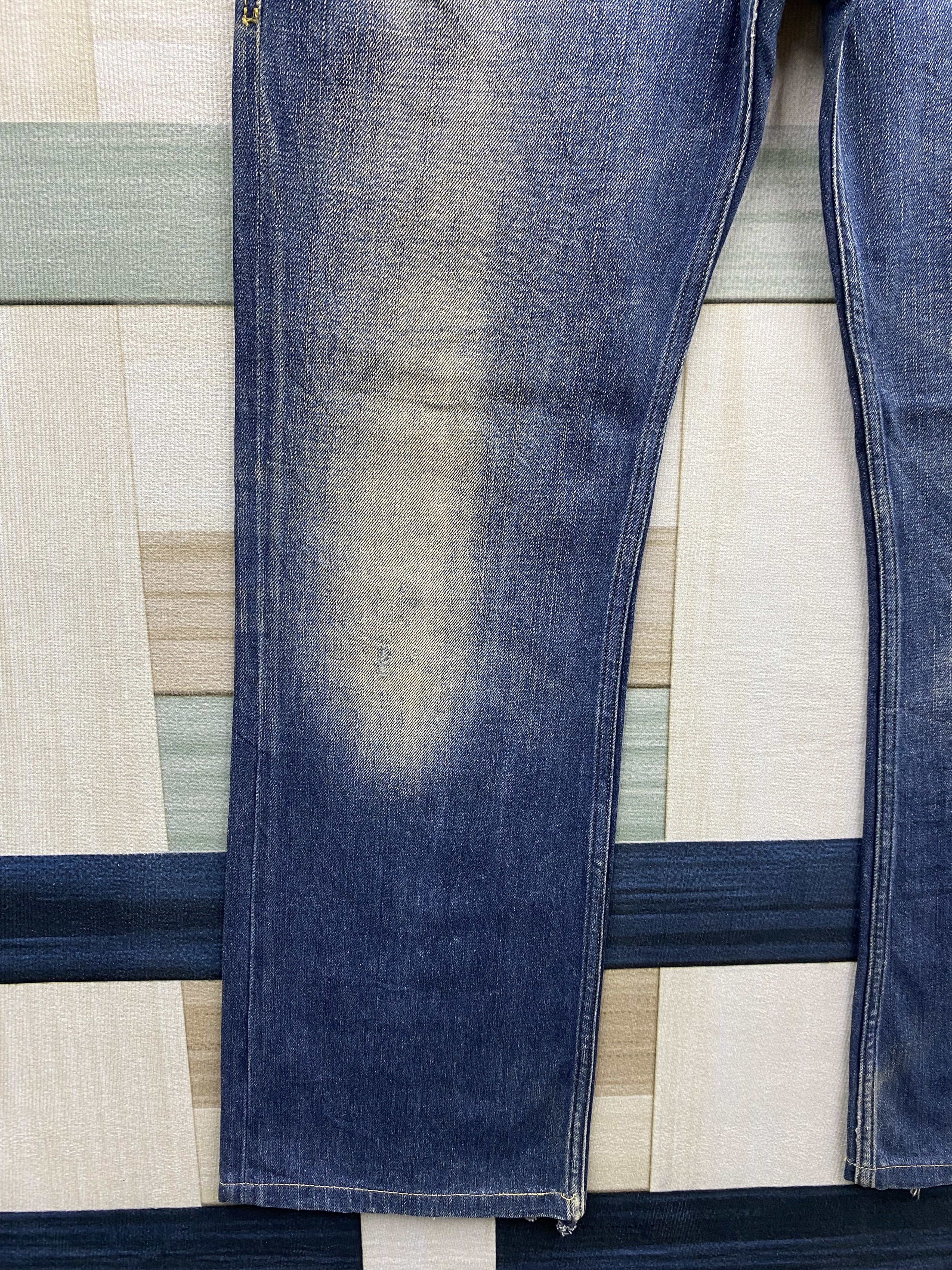 Diesel Vintage Diesel Zatiny Faded Blue Distress Denim Jean Size US 29 - 8 Thumbnail