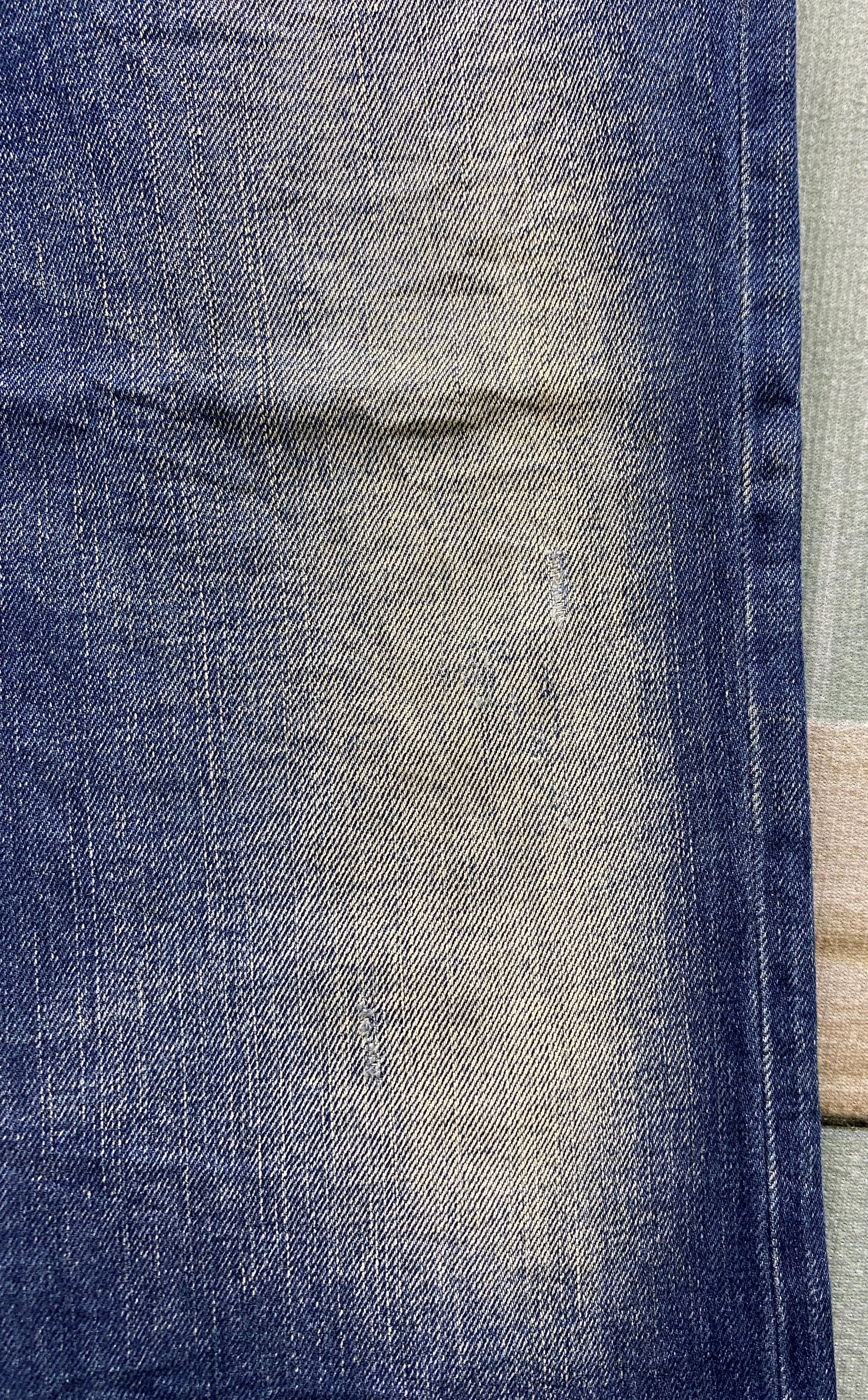 Diesel Vintage Diesel Zatiny Faded Blue Distress Denim Jean Size US 29 - 11 Thumbnail