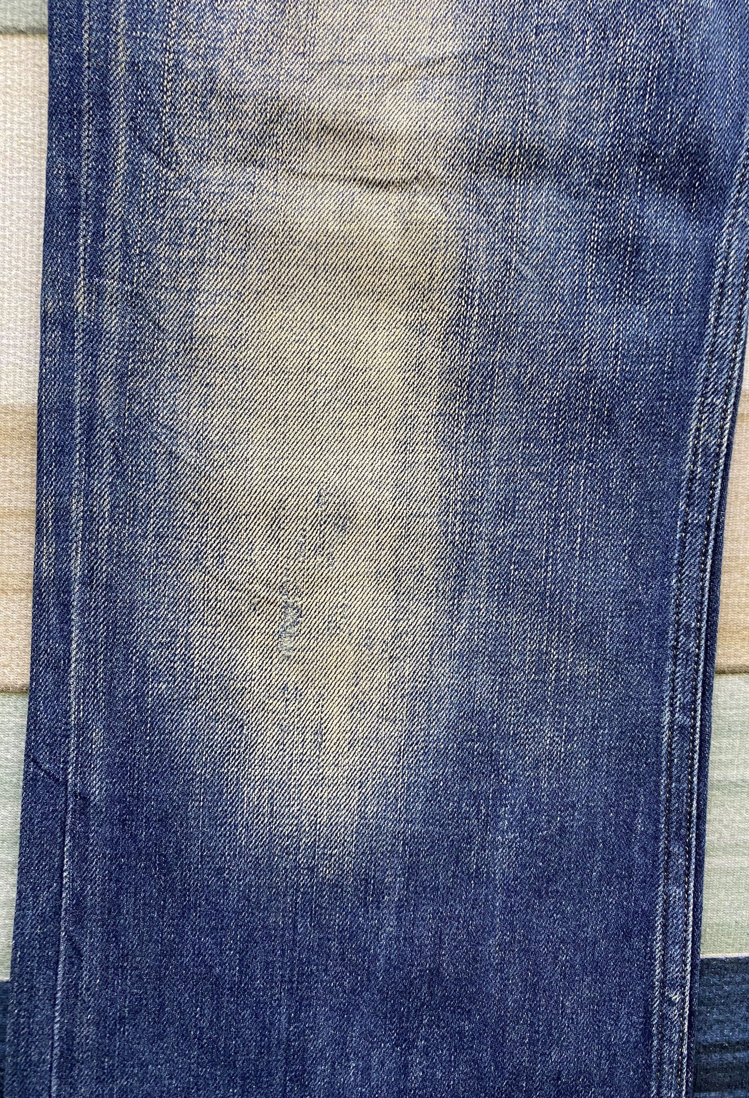 Diesel Vintage Diesel Zatiny Faded Blue Distress Denim Jean Size US 29 - 10 Thumbnail
