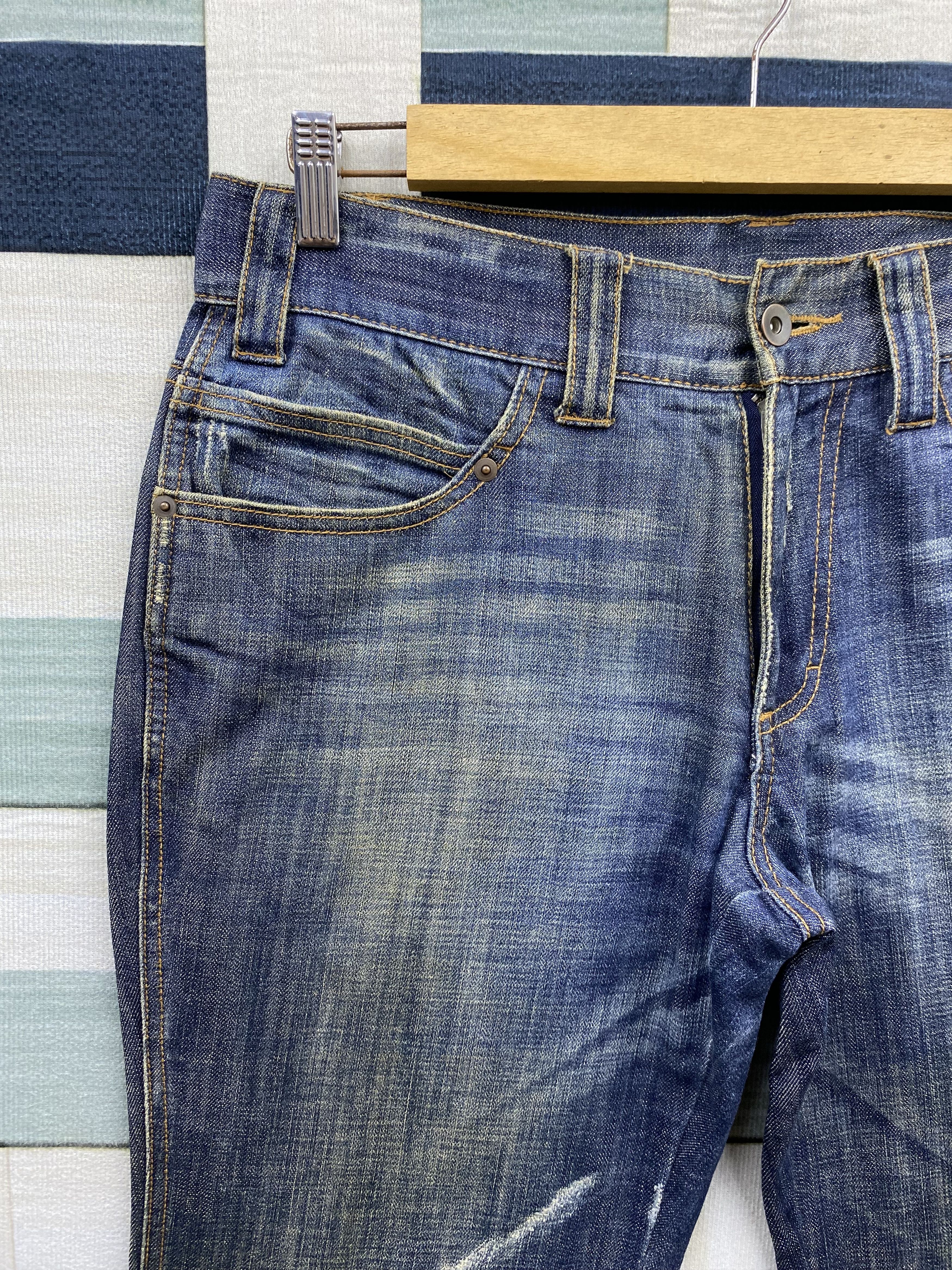 Japanese Brand Japanese Brand Male & Co Light Rusty Denim Jean Size US 34 / EU 50 - 5 Thumbnail