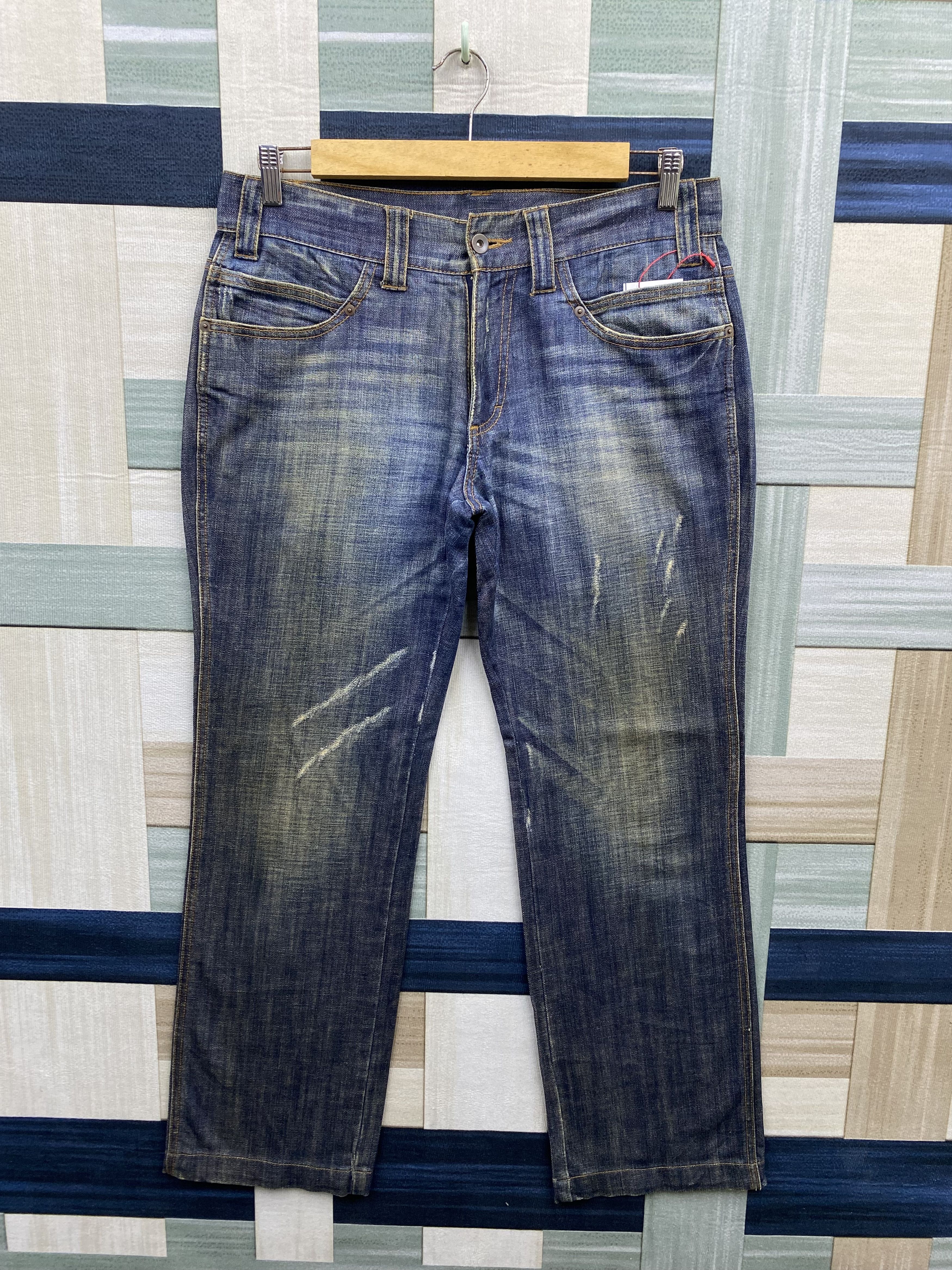 Japanese Brand Japanese Brand Male & Co Light Rusty Denim Jean Size US 34 / EU 50 - 1 Thumbnail