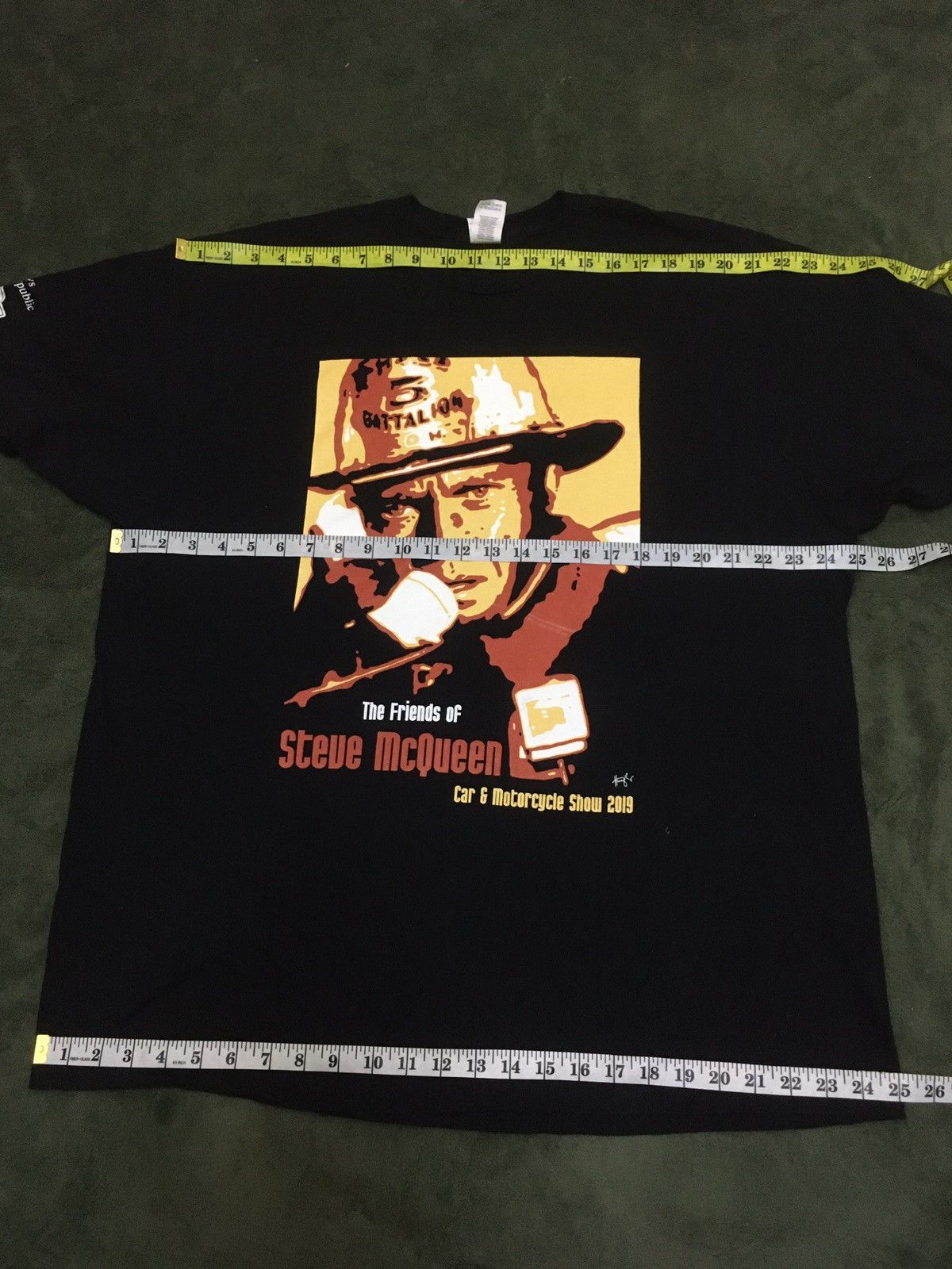 Vintage The friends of Steve mc queen car & motorcycle show 2019 Size US XL / EU 56 / 4 - 7 Thumbnail