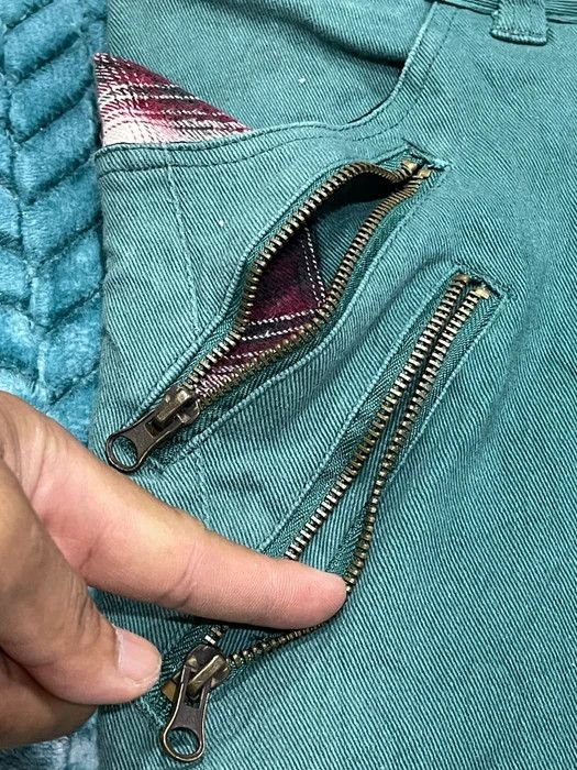 Designer × Seditionaries 💥Double Waist Punk Style MultiZipper Design By Blindedge Size US 32 / EU 48 - 12 Thumbnail