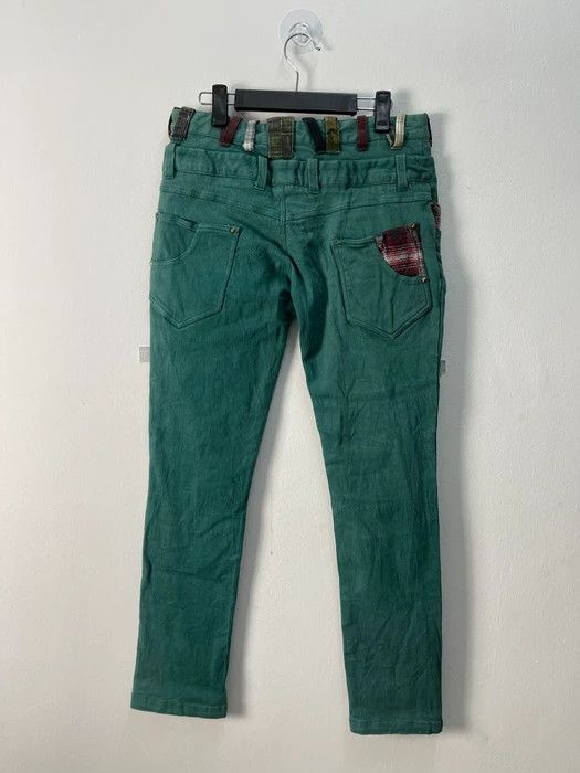 Designer × Seditionaries 💥Double Waist Punk Style MultiZipper Design By Blindedge Size US 32 / EU 48 - 20 Thumbnail