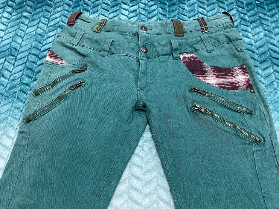 Designer × Seditionaries 💥Double Waist Punk Style MultiZipper Design By Blindedge Size US 32 / EU 48 - 18 Thumbnail