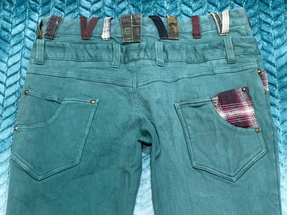 Designer × Seditionaries 💥Double Waist Punk Style MultiZipper Design By Blindedge Size US 32 / EU 48 - 7 Thumbnail