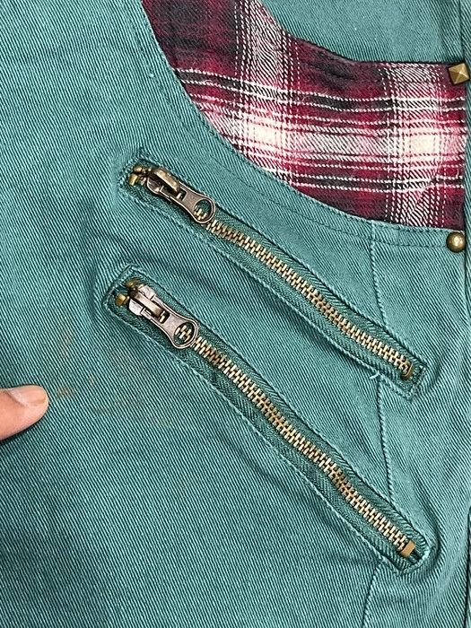 Designer × Seditionaries 💥Double Waist Punk Style MultiZipper Design By Blindedge Size US 32 / EU 48 - 16 Thumbnail