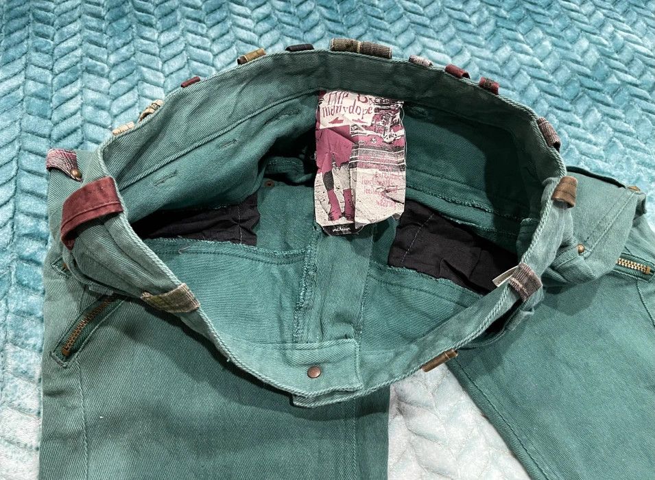 Designer × Seditionaries 💥Double Waist Punk Style MultiZipper Design By Blindedge Size US 32 / EU 48 - 8 Thumbnail