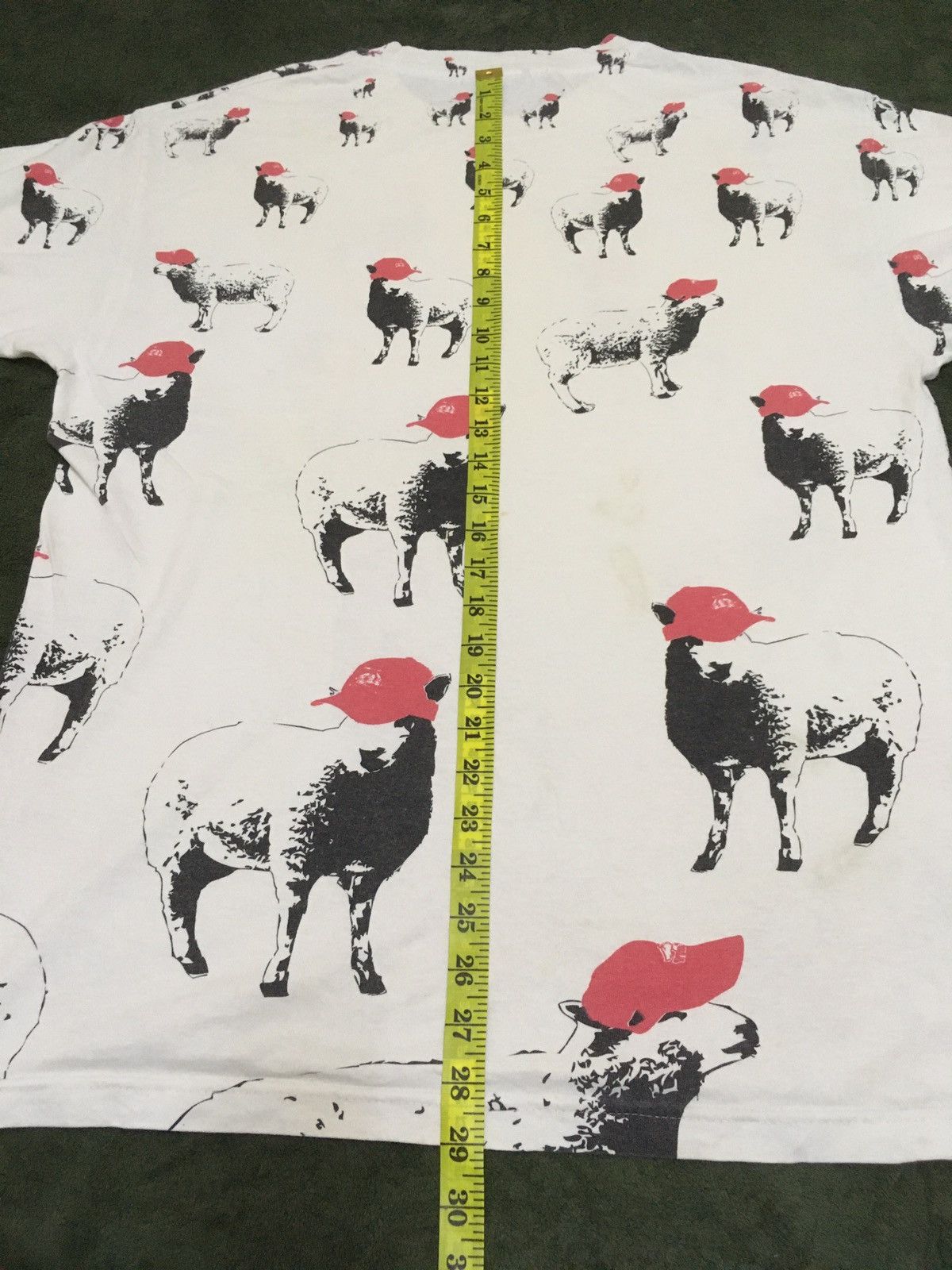 Vintage Akomplice over print sheep rapper tee Size US L / EU 52-54 / 3 - 7 Thumbnail