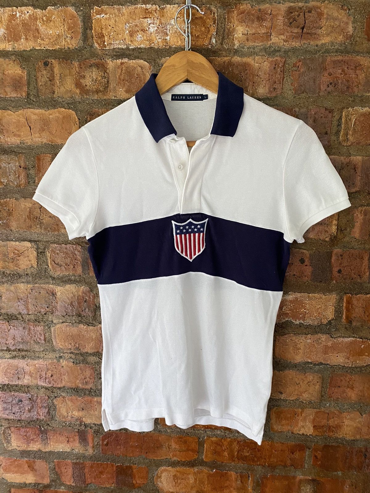 Ralph Lauren VTG K swiss rugby polo Size M / US 6-8 / IT 42-44 - 2 Thumbnail