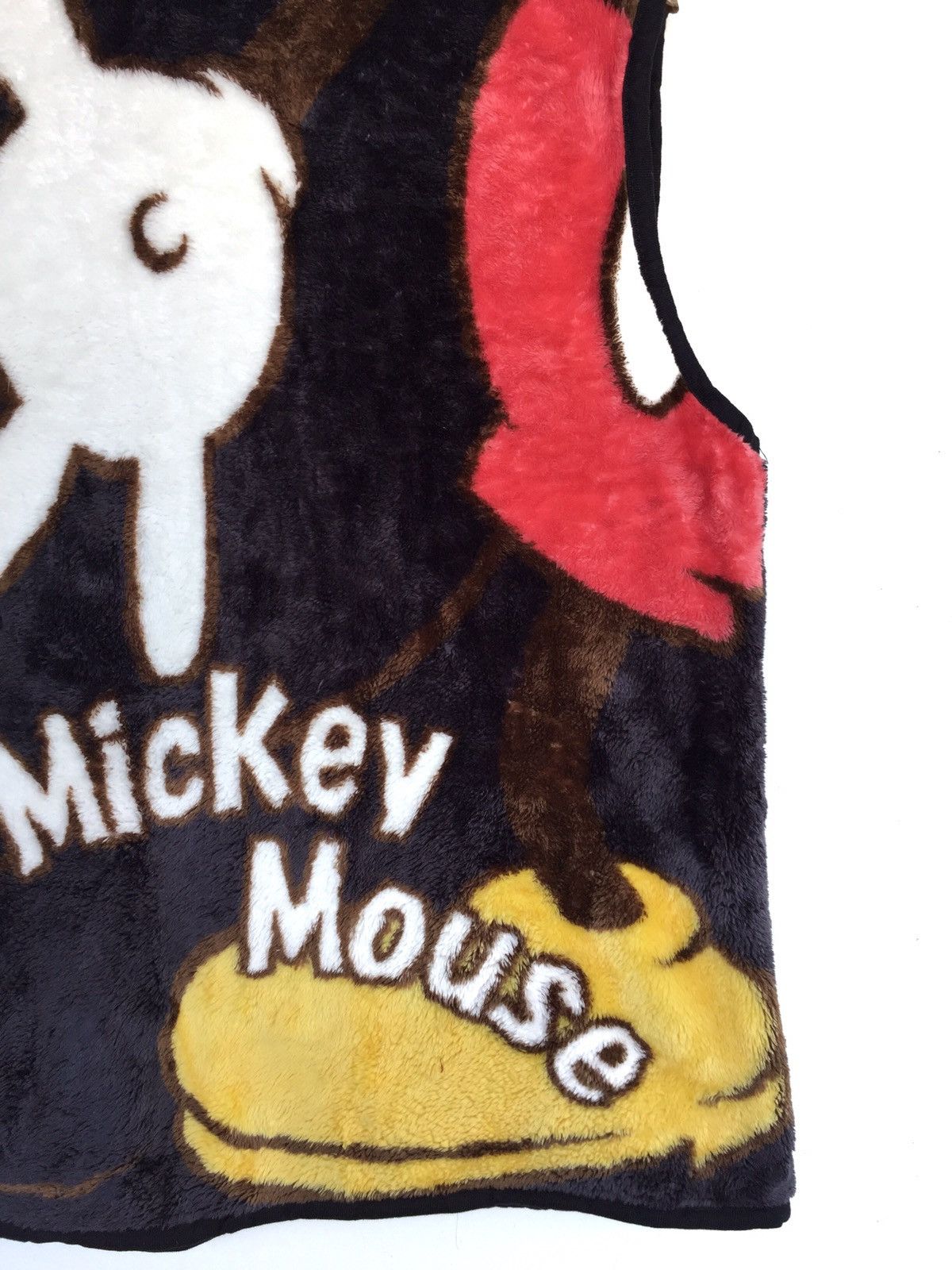 Disney × Mickey Mouse 🔥Mickey Mouse Vest Fleece Zipper Overprint Size US L / EU 52-54 / 3 - 4 Thumbnail