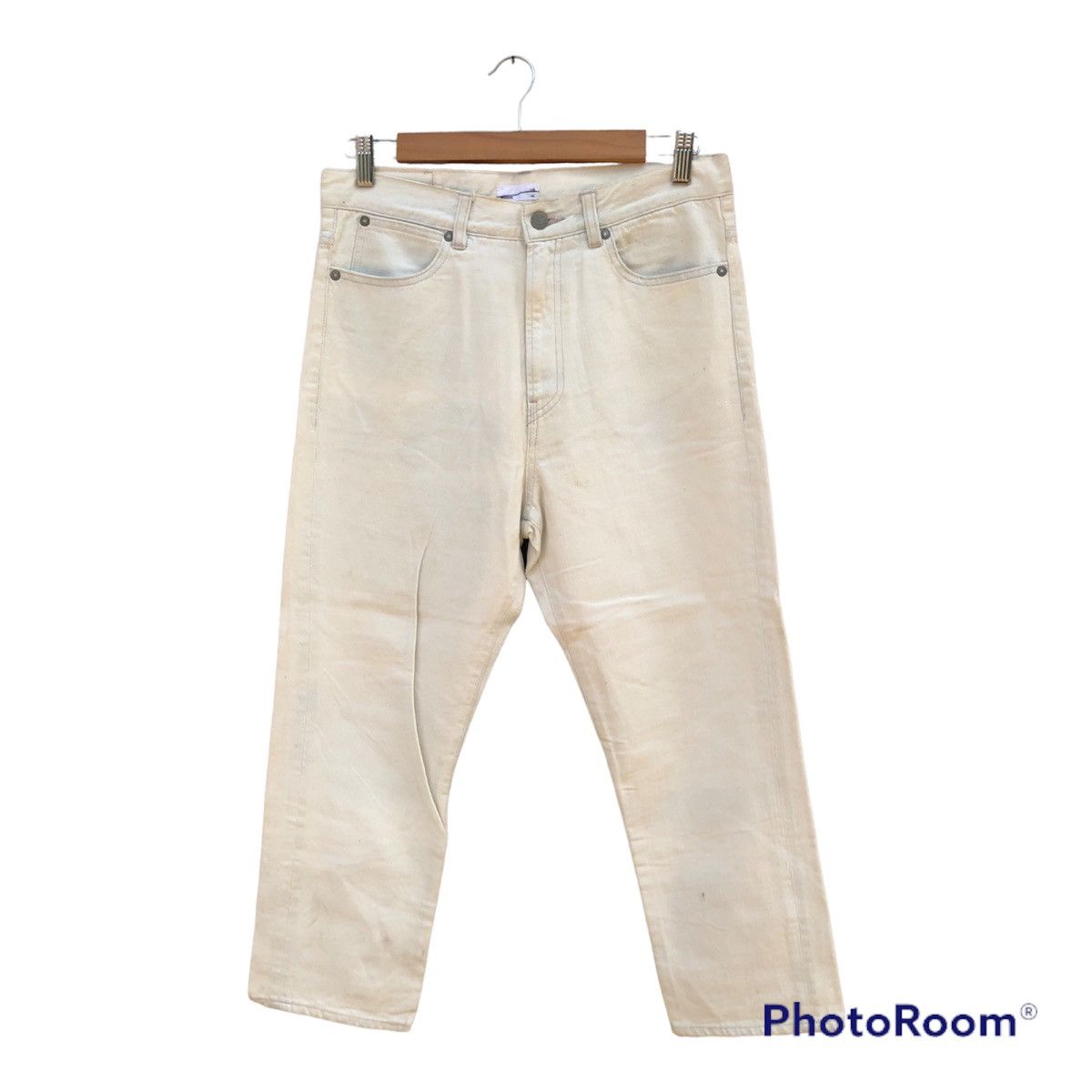 image of Lad x Lad Musician Pants Color White Sizing 31, Men's
