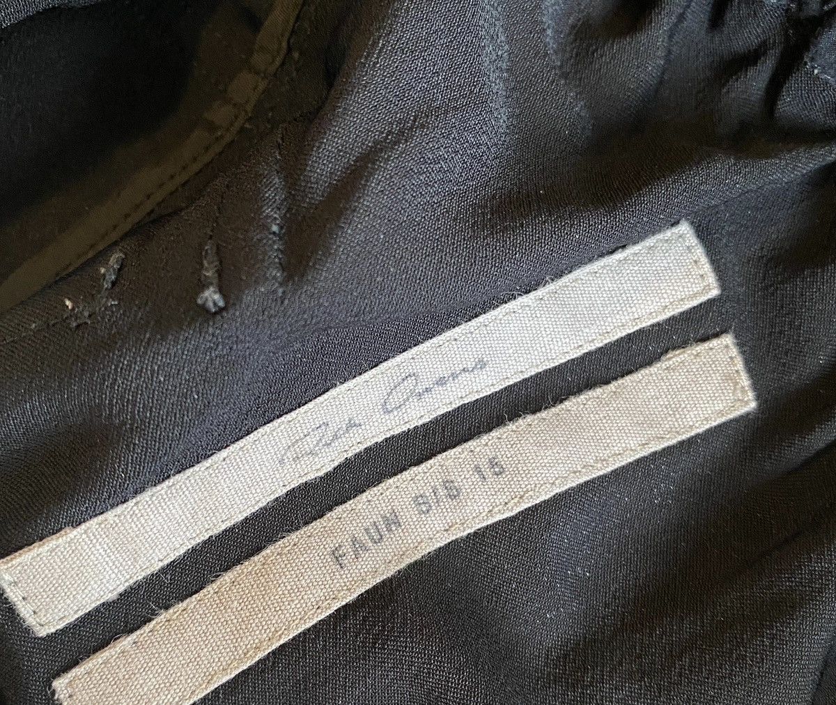 Rick Owens Rick Owens ro 15ss black shorts Size US 31 - 7 Thumbnail