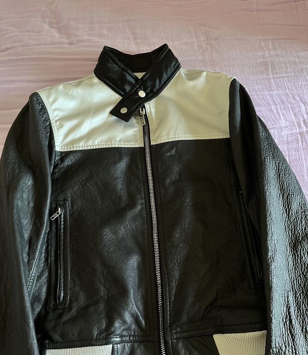 Rick Owens Rick Owens ro SS20 leather biker jacket | Grailed