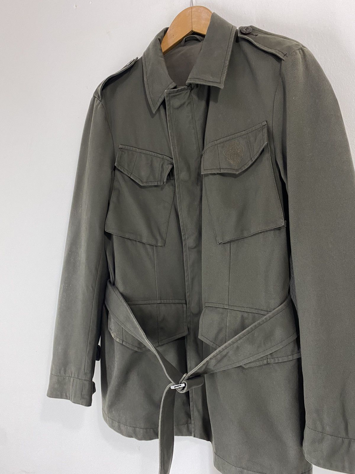 Gucci Rare Gucci Trench Coat Small Embroidery Logo Tactical Pocket Size US S / EU 44-46 / 1 - 3 Thumbnail