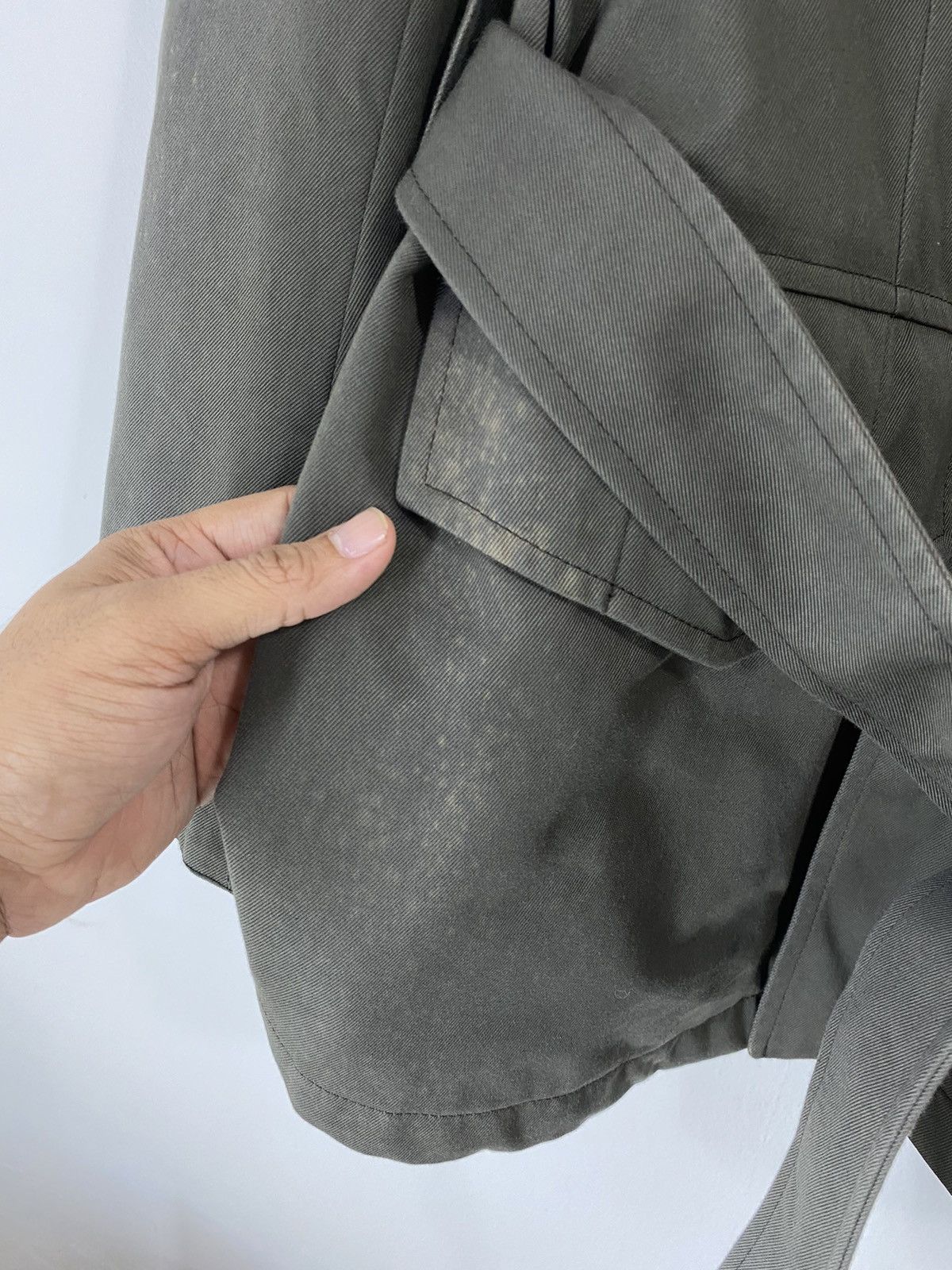 Gucci Rare Gucci Trench Coat Small Embroidery Logo Tactical Pocket Size US S / EU 44-46 / 1 - 8 Thumbnail
