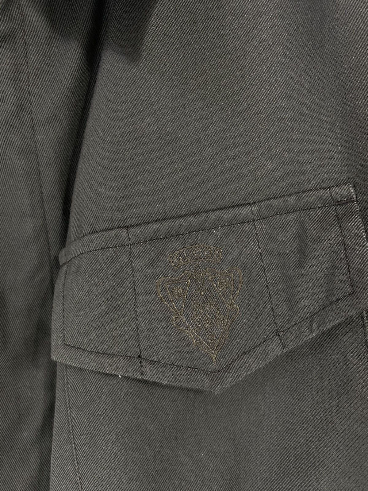 Gucci Rare Gucci Trench Coat Small Embroidery Logo Tactical Pocket Size US S / EU 44-46 / 1 - 7 Thumbnail