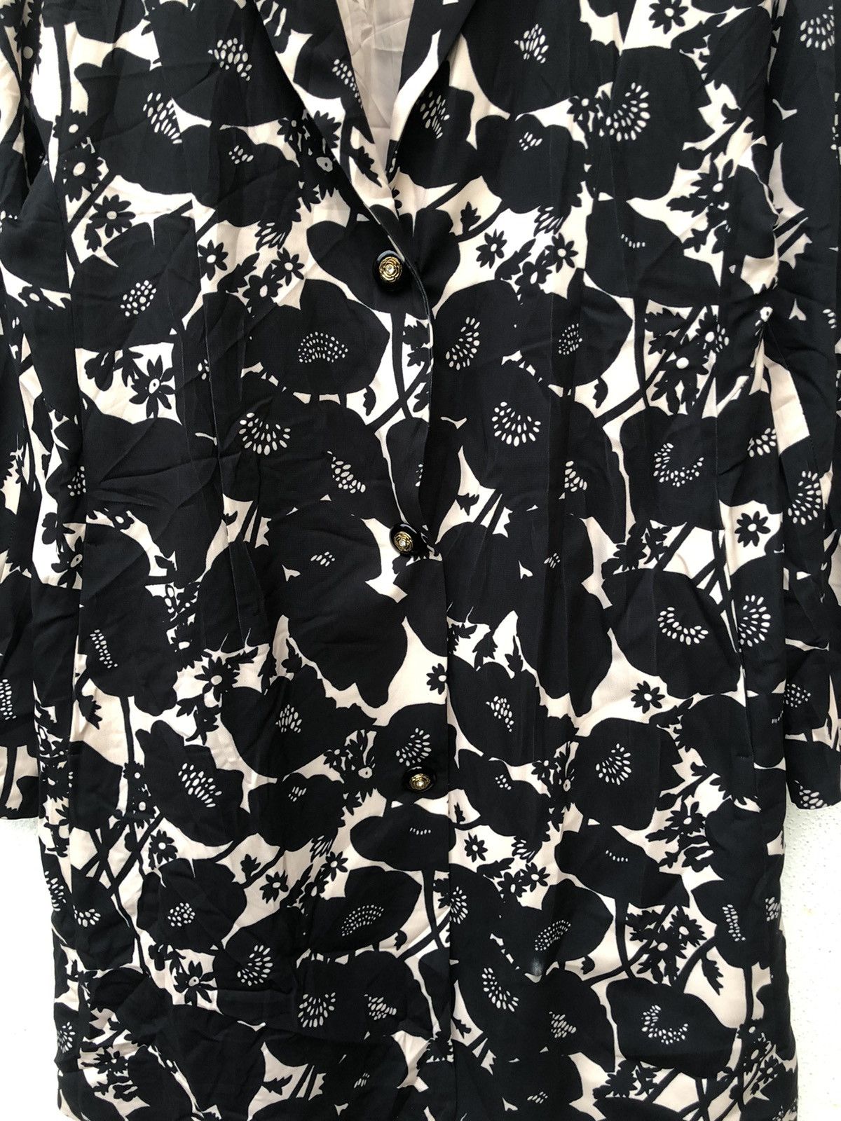 Otto OTTO FULL PRINT FLOWER JACKET TRADITIONAL BUTTON DIAMOND Size M / US 6-8 / IT 42-44 - 8 Thumbnail