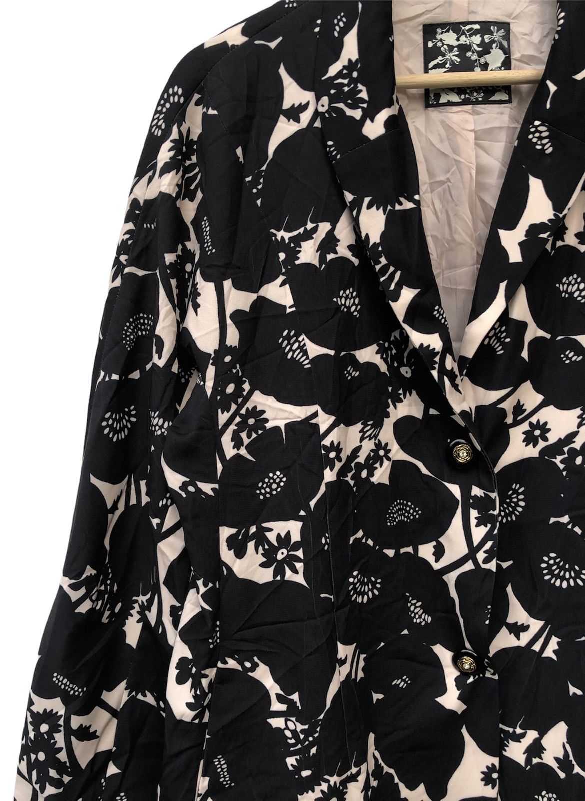 Otto OTTO FULL PRINT FLOWER JACKET TRADITIONAL BUTTON DIAMOND Size M / US 6-8 / IT 42-44 - 3 Thumbnail