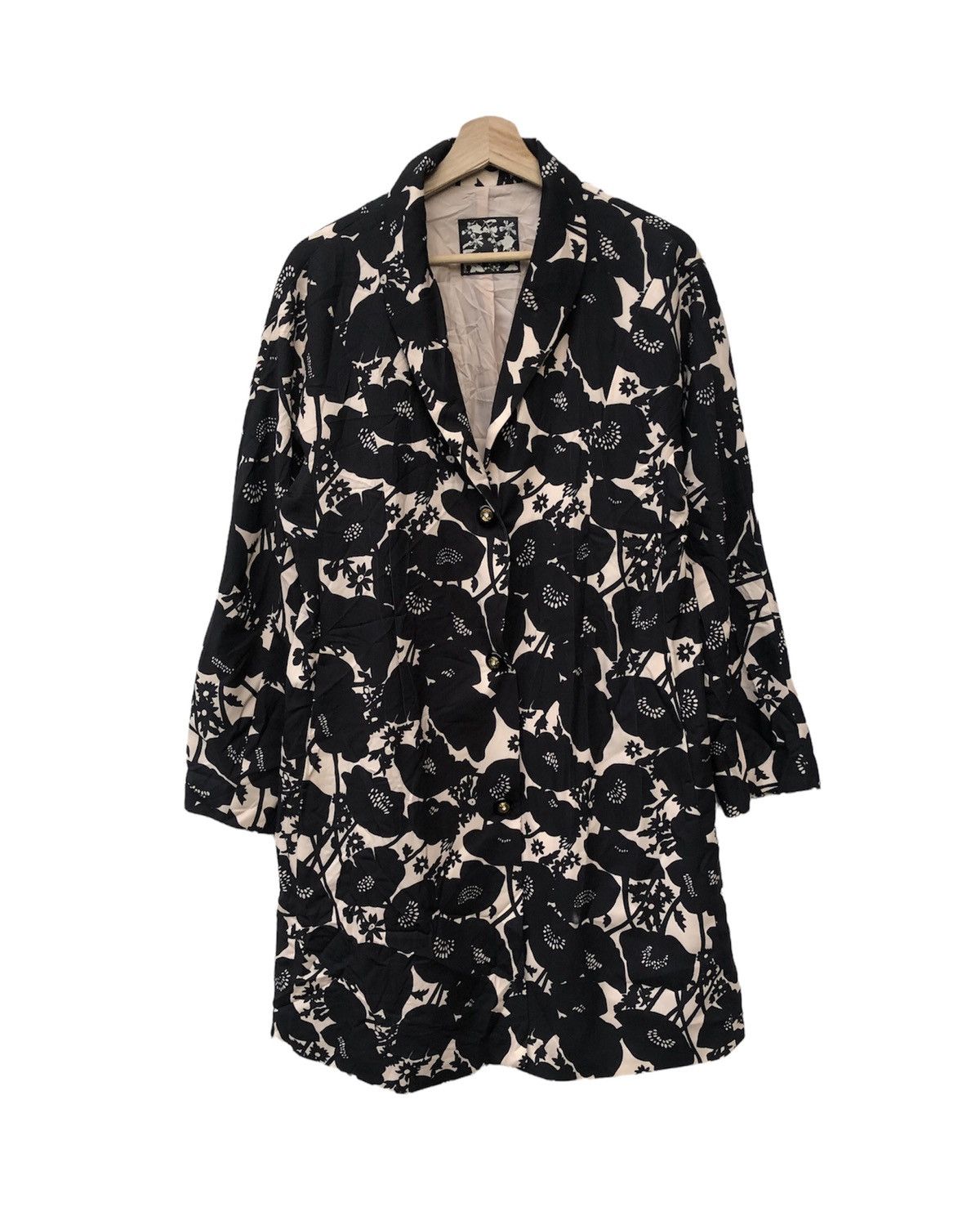 Otto OTTO FULL PRINT FLOWER JACKET TRADITIONAL BUTTON DIAMOND Size M / US 6-8 / IT 42-44 - 1 Thumbnail