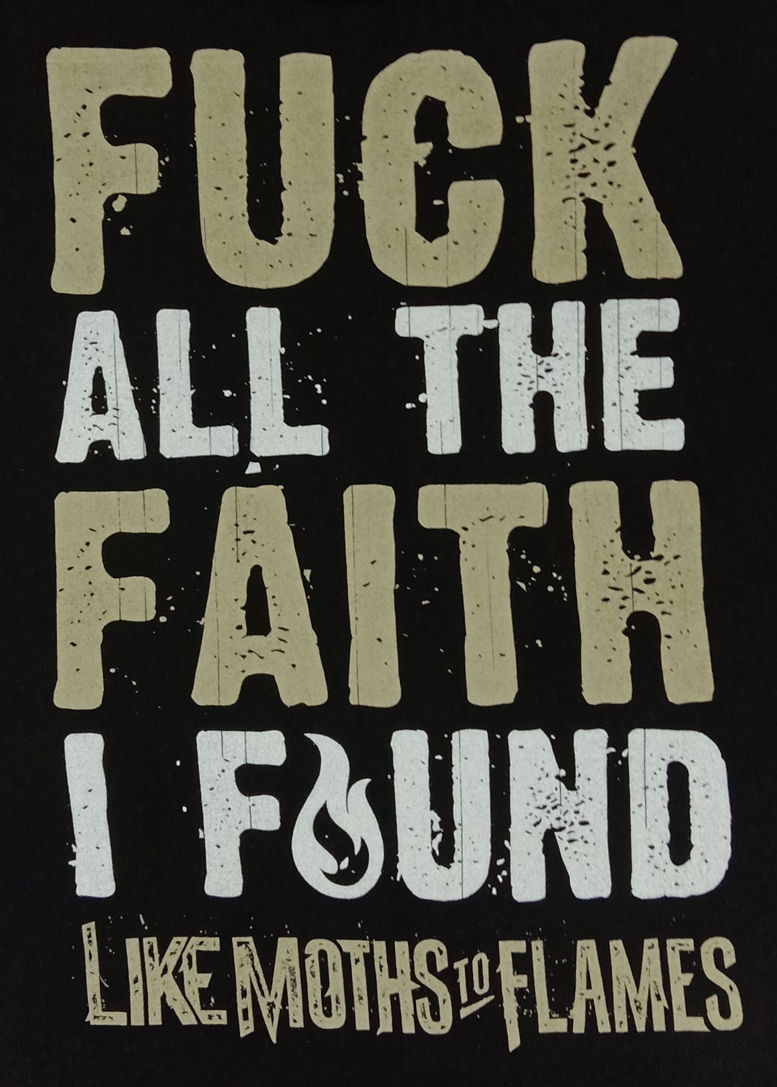 Band Tees Vintage Like Moths To Flame T Shirt Size US M / EU 48-50 / 2 - 2 Thumbnail