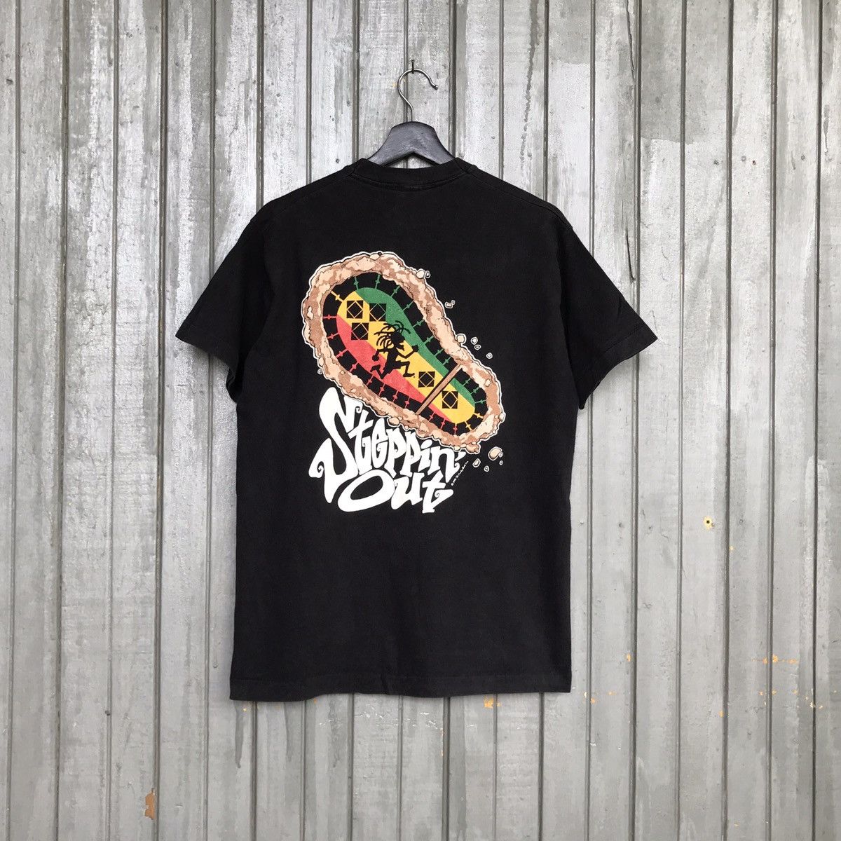 Band Tees × Rap Tees × Vintage 🔥Rare!! RASTA RAGGAE stoppin out 1994 men t shirt usa Size US M / EU 48-50 / 2 - 1 Thumbnail