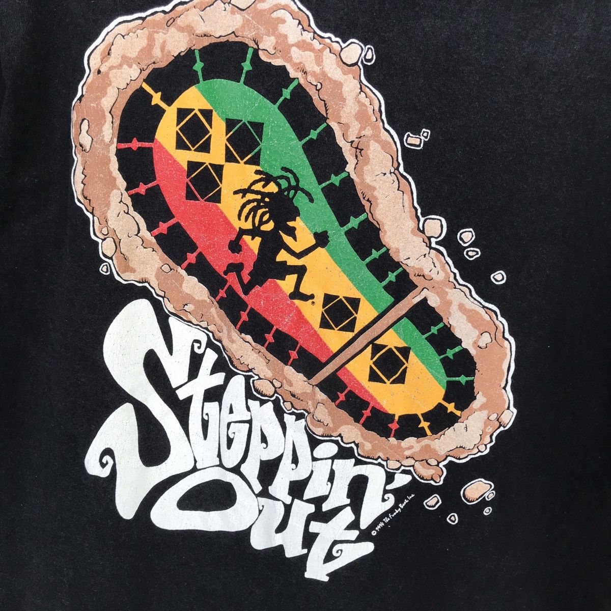 Band Tees × Rap Tees × Vintage 🔥Rare!! RASTA RAGGAE stoppin out 1994 men t shirt usa Size US M / EU 48-50 / 2 - 3 Thumbnail