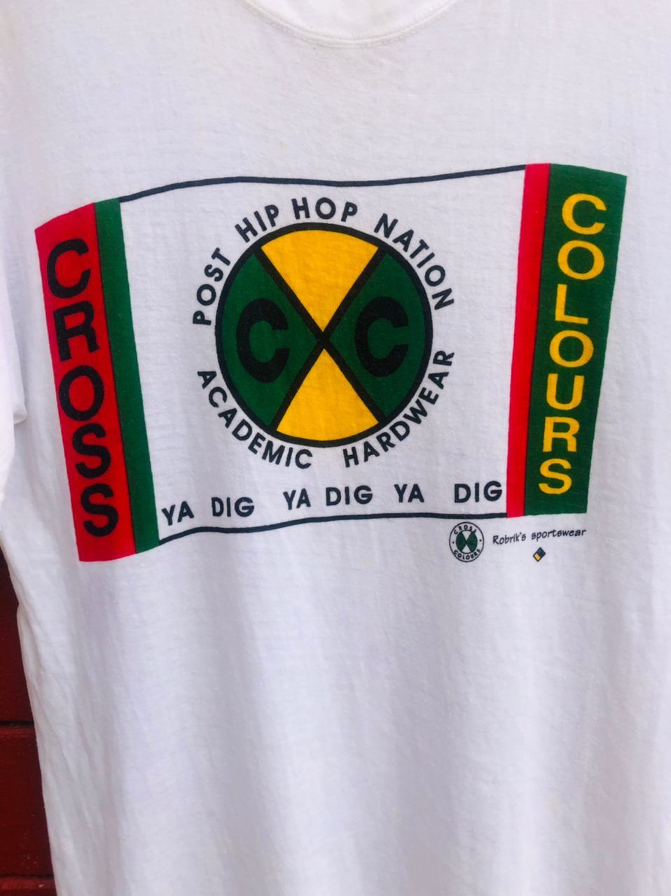 Cross Colours × Vintage Vintage Cross Colour Post Hip Hop Nation Rap Style Shirt Size US M / EU 48-50 / 2 - 5 Thumbnail