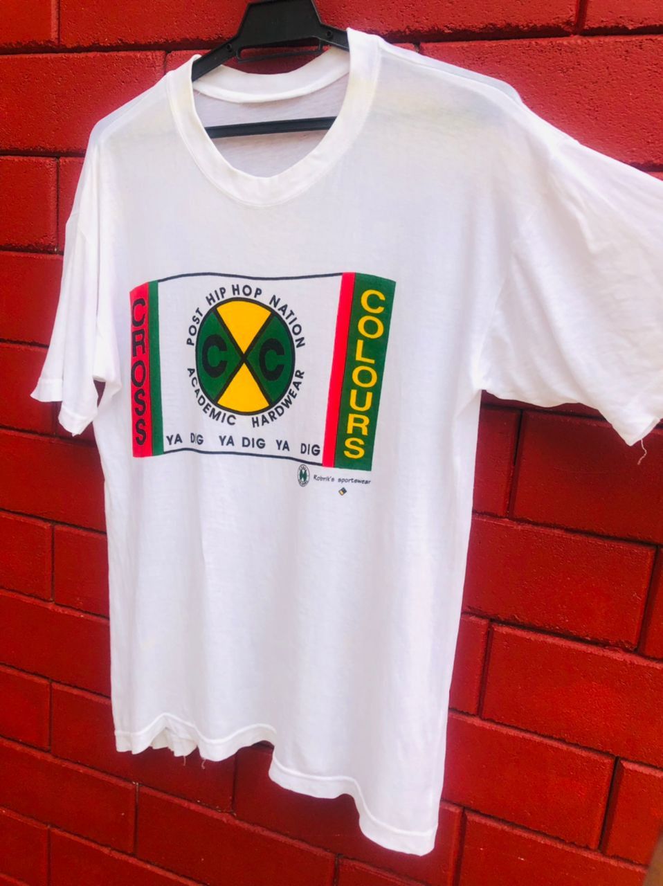 Cross Colours × Vintage Vintage Cross Colour Post Hip Hop Nation Rap Style Shirt Size US M / EU 48-50 / 2 - 4 Thumbnail